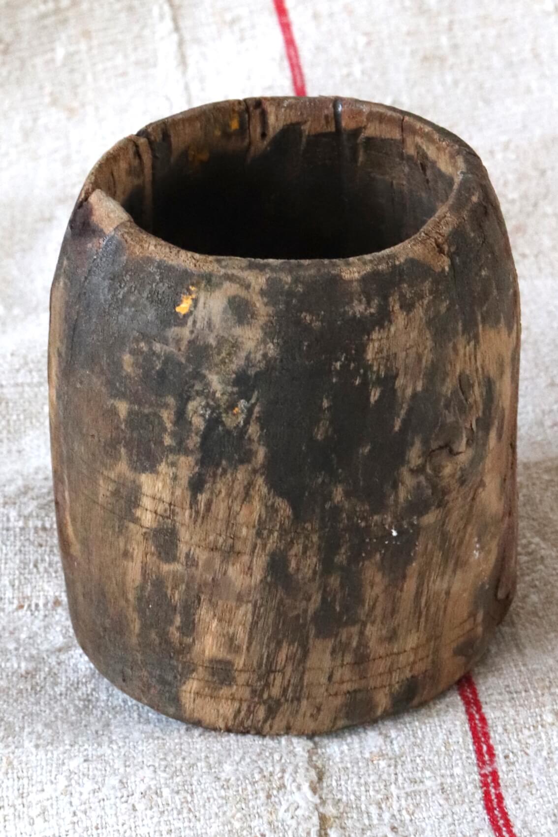 Kleiner Holztopf antik 