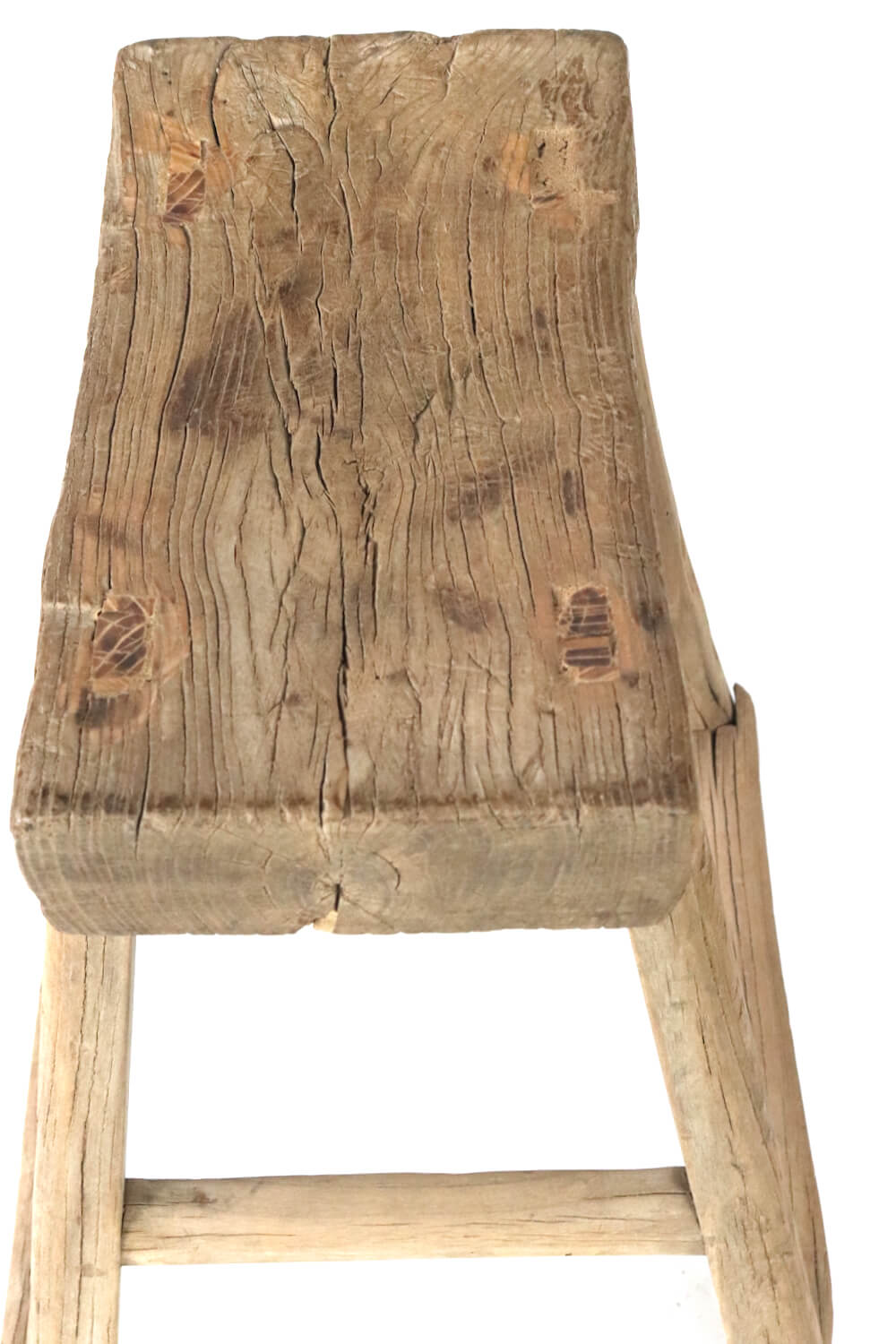 Rustic wooden stool antique China