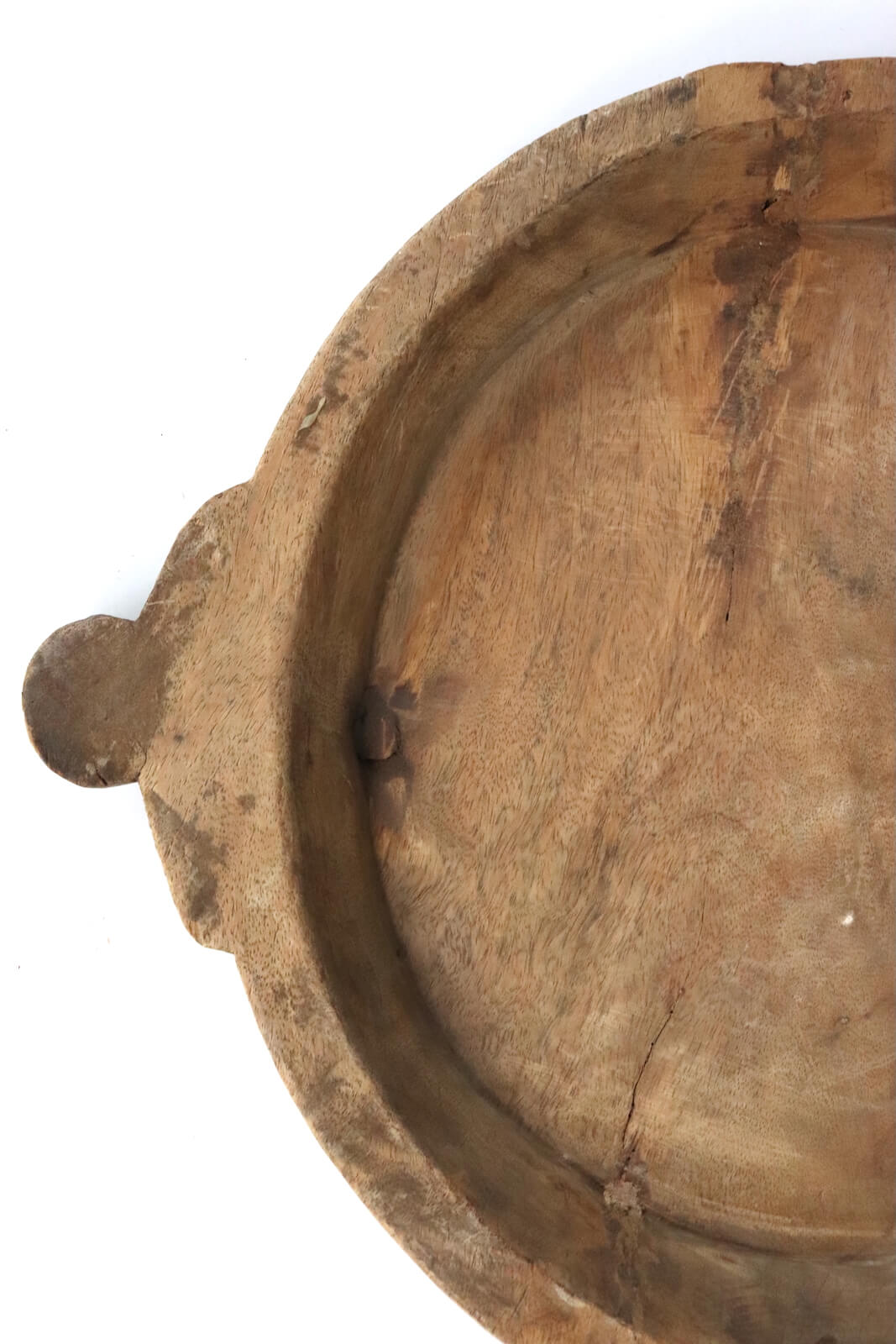 Antique bowl with ears India, Ø 42x54 cm Antique bowl with ears India, Ø 42x54 cm