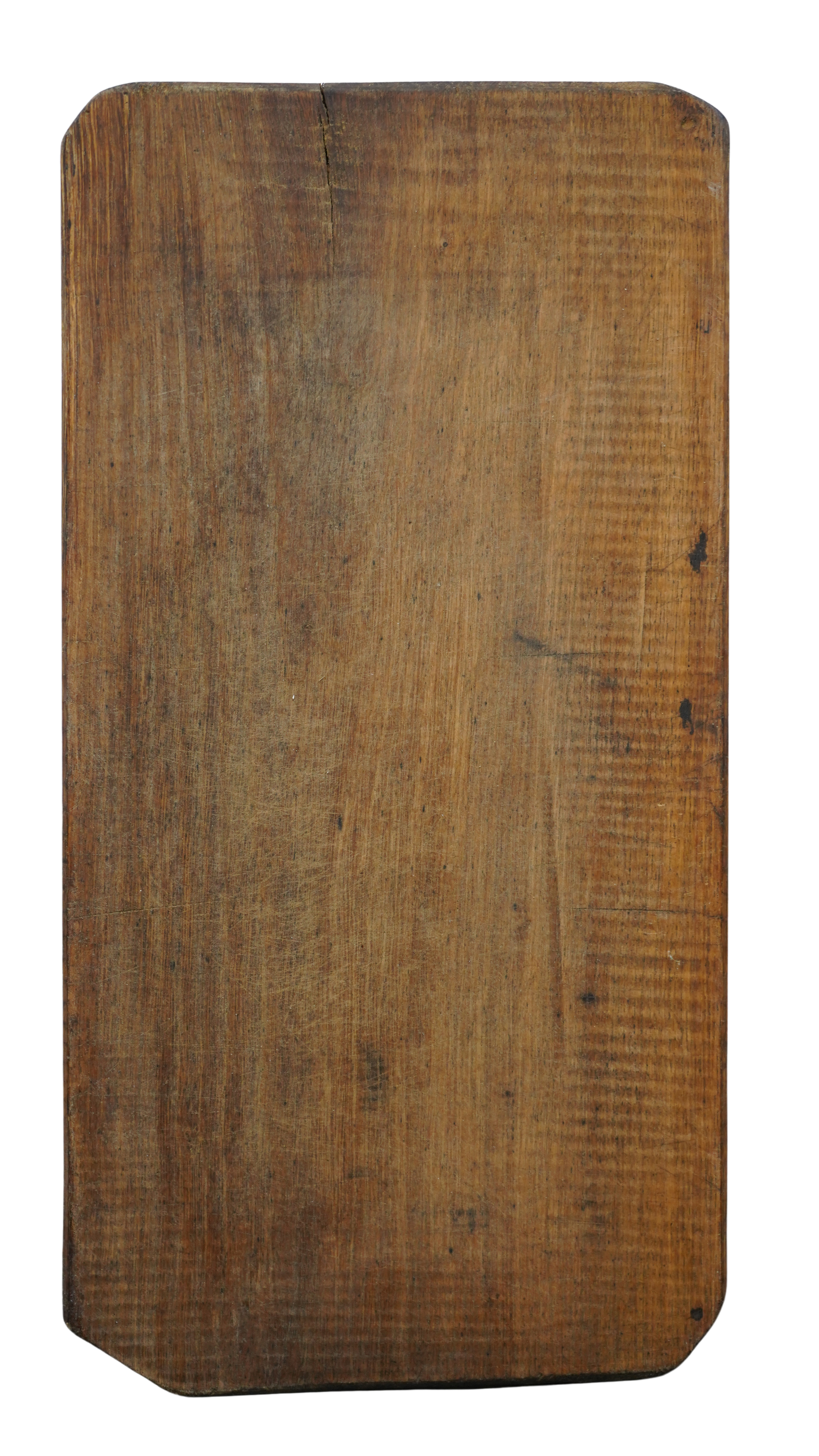 Antikes Holzbrett aus Massivholz