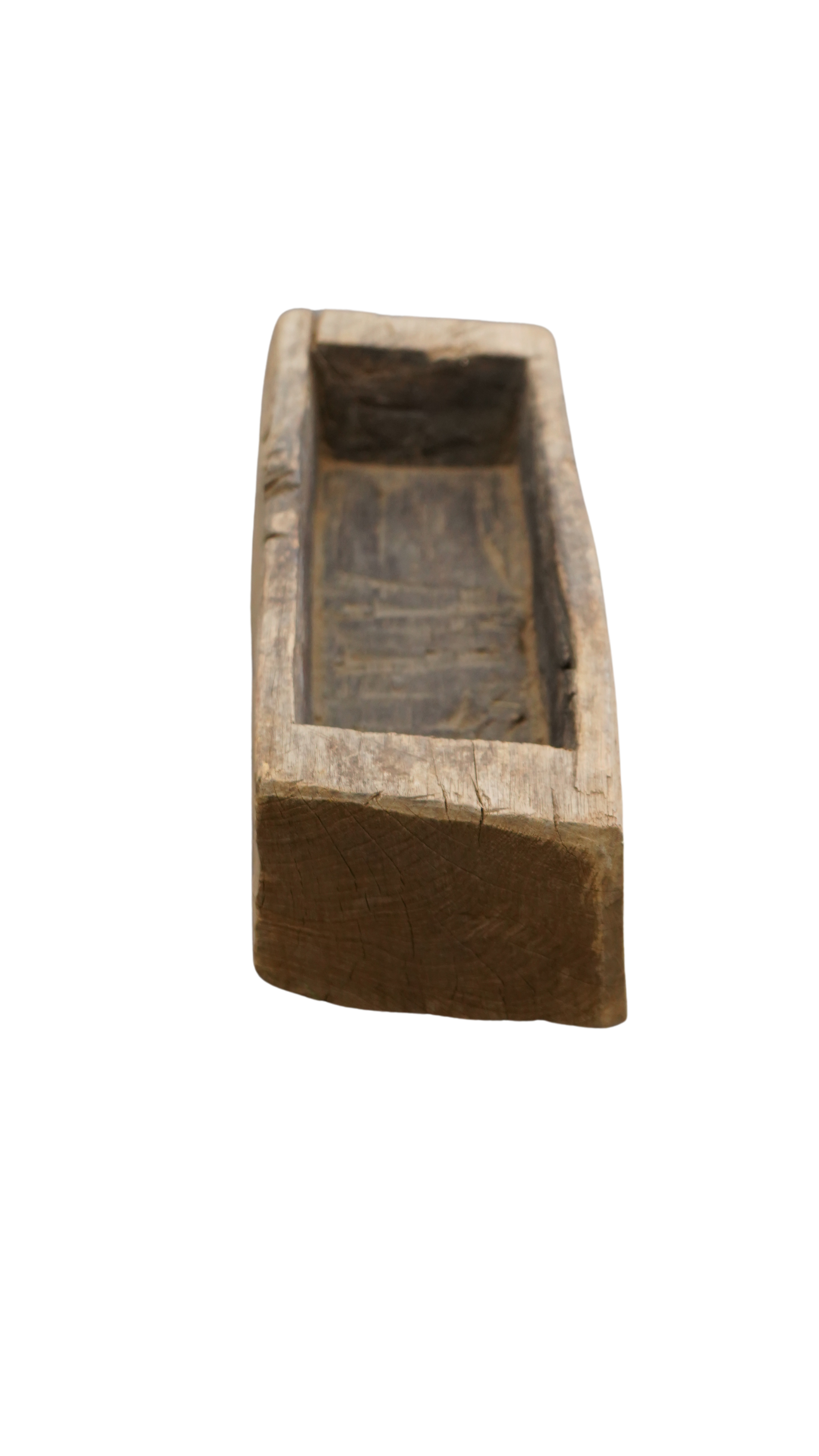 Holztrog Massivholz Holzschale