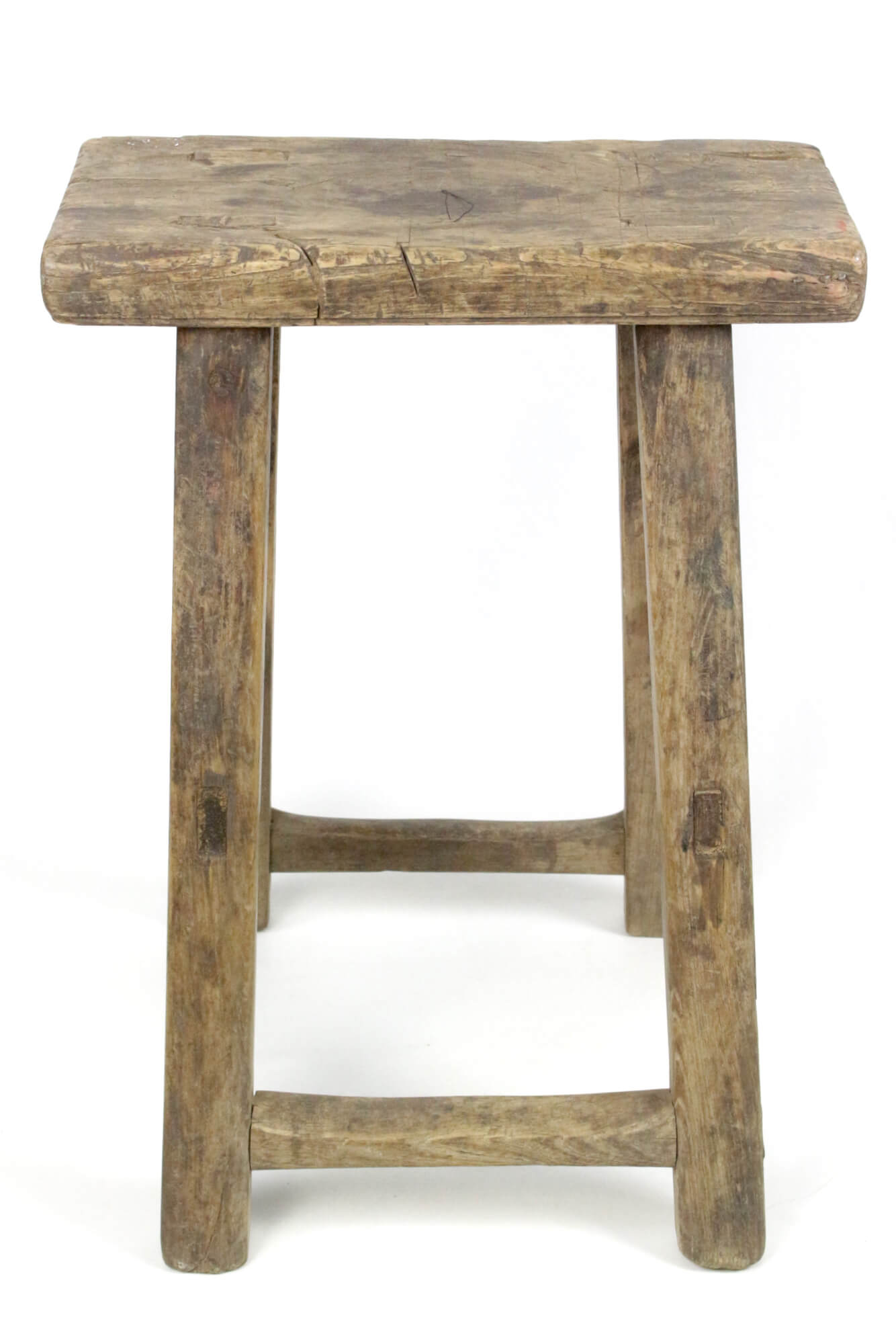 Holzhocker antik rustikal Wabi Sabi Holzhocker antik rustikal Wabi Sabi