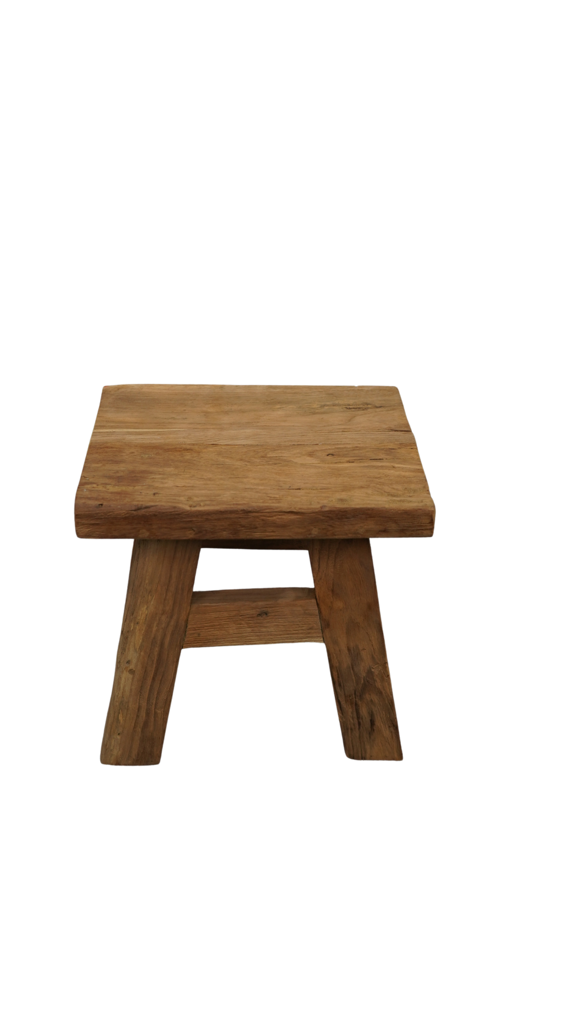 Teakholz-Hocker