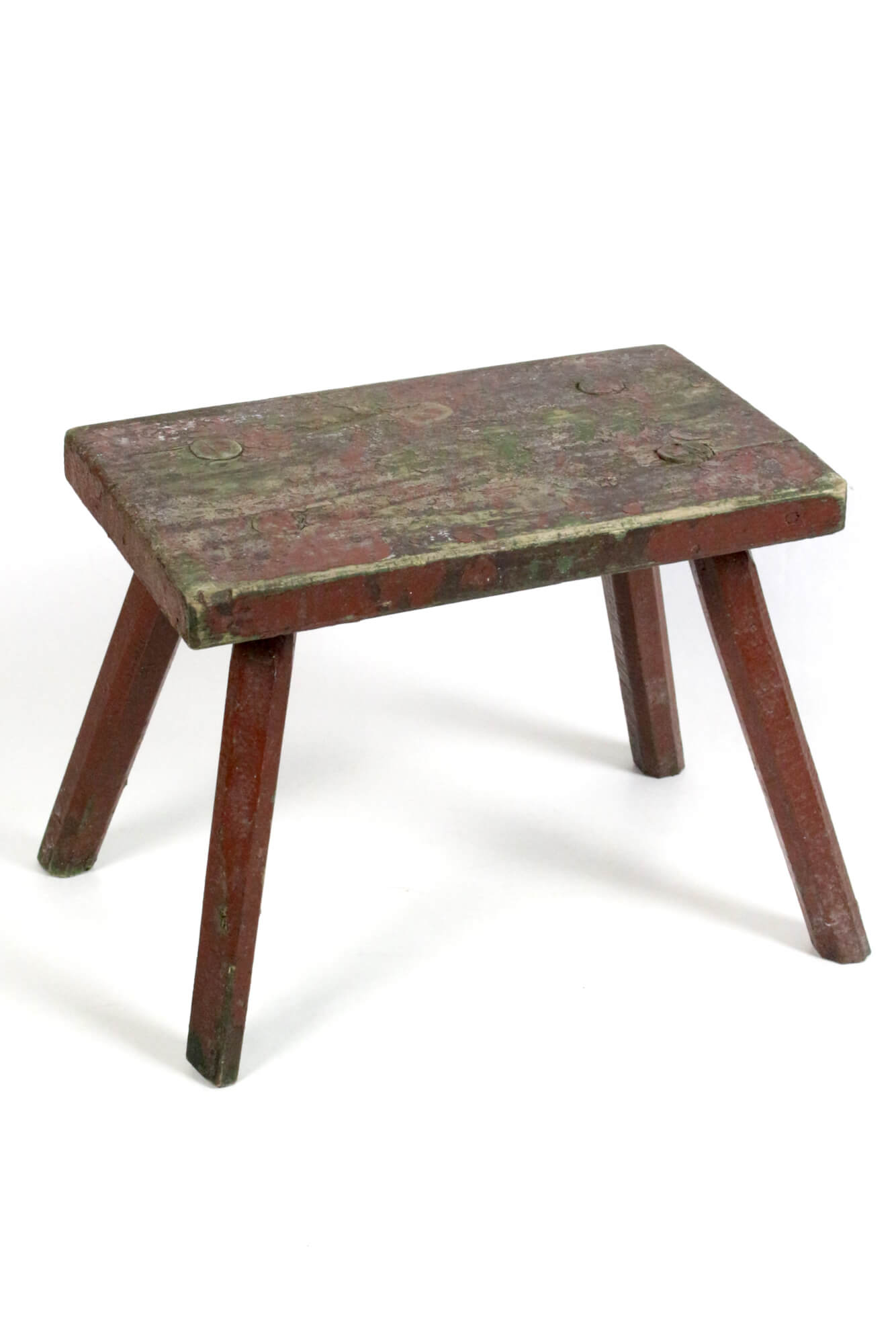 Antiker Hocker rustikal Antiker Hocker rustikal