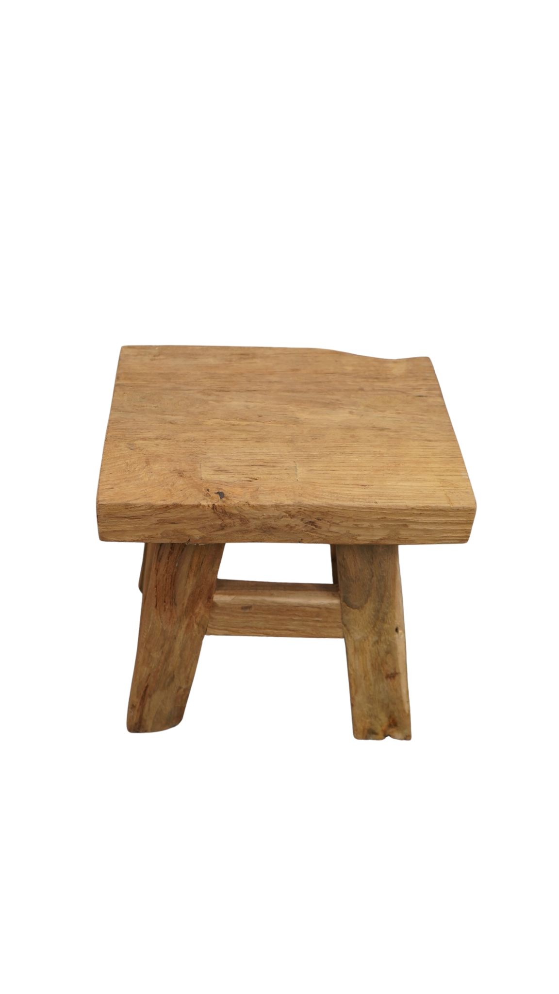 Teakholz-Hocker