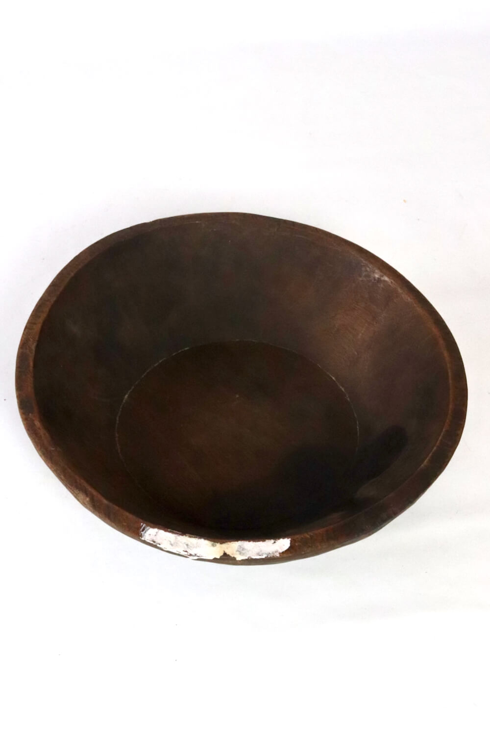 Derbe Holzschale antik, Ø 36 cm Derbe Holzschale antik, Ø 36 cm