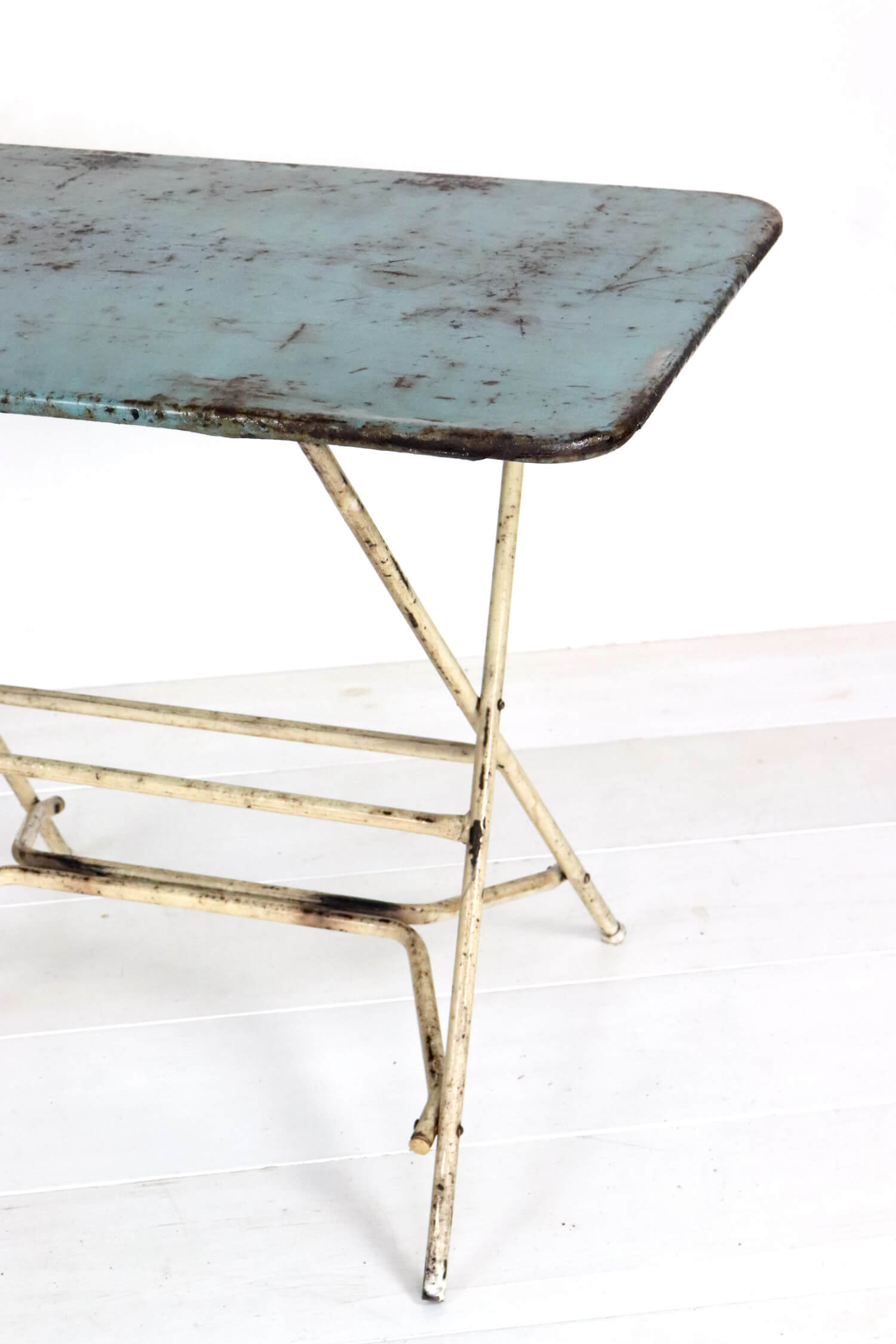 Gartentisch Vintage Metall Gartentisch Vintage Metall