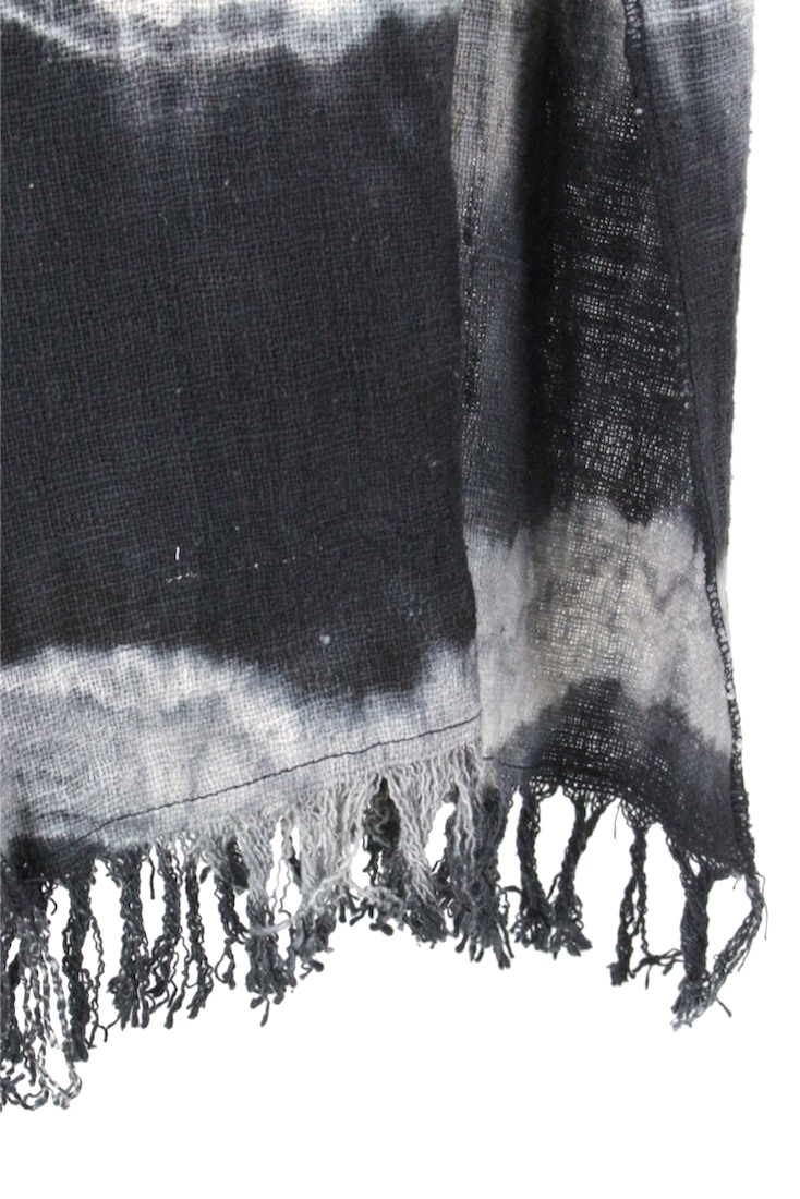 Batik Decke schwarz-weiß Baumwolle, 180x150 Batik Decke schwarz-weiß Baumwolle, 180x150