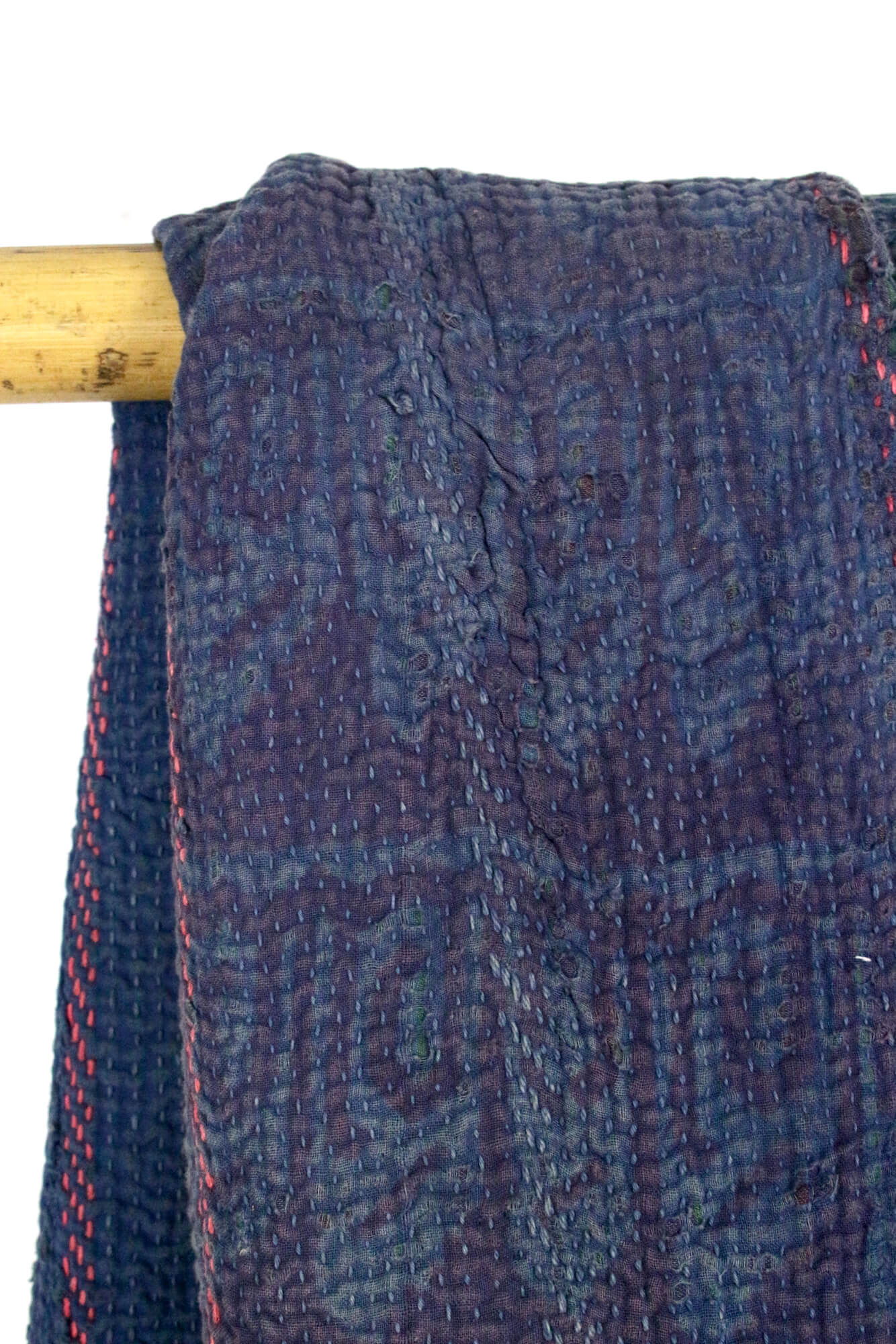 Baumwolldecke blau, Vintage