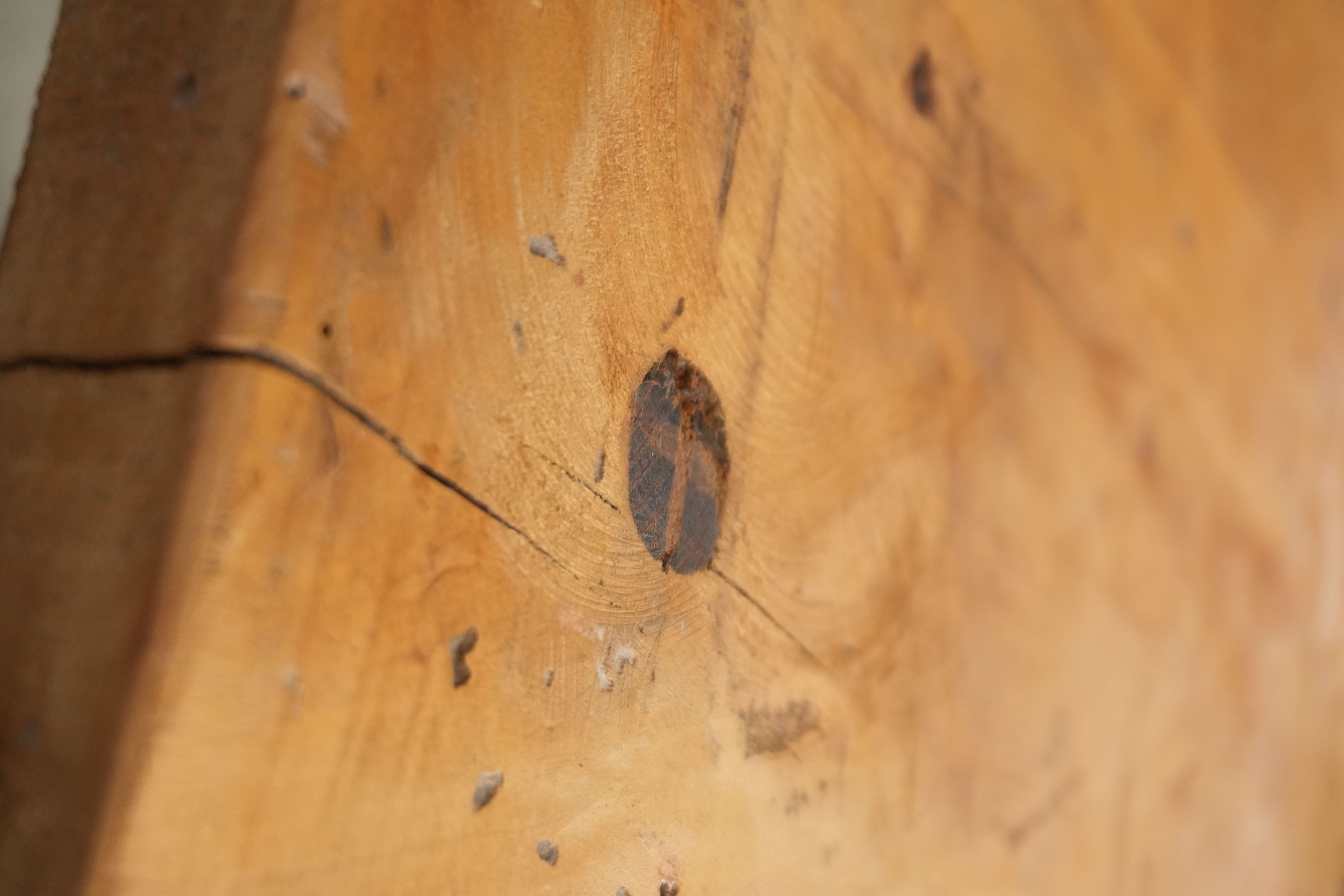 Antique Chinese wooden stool 