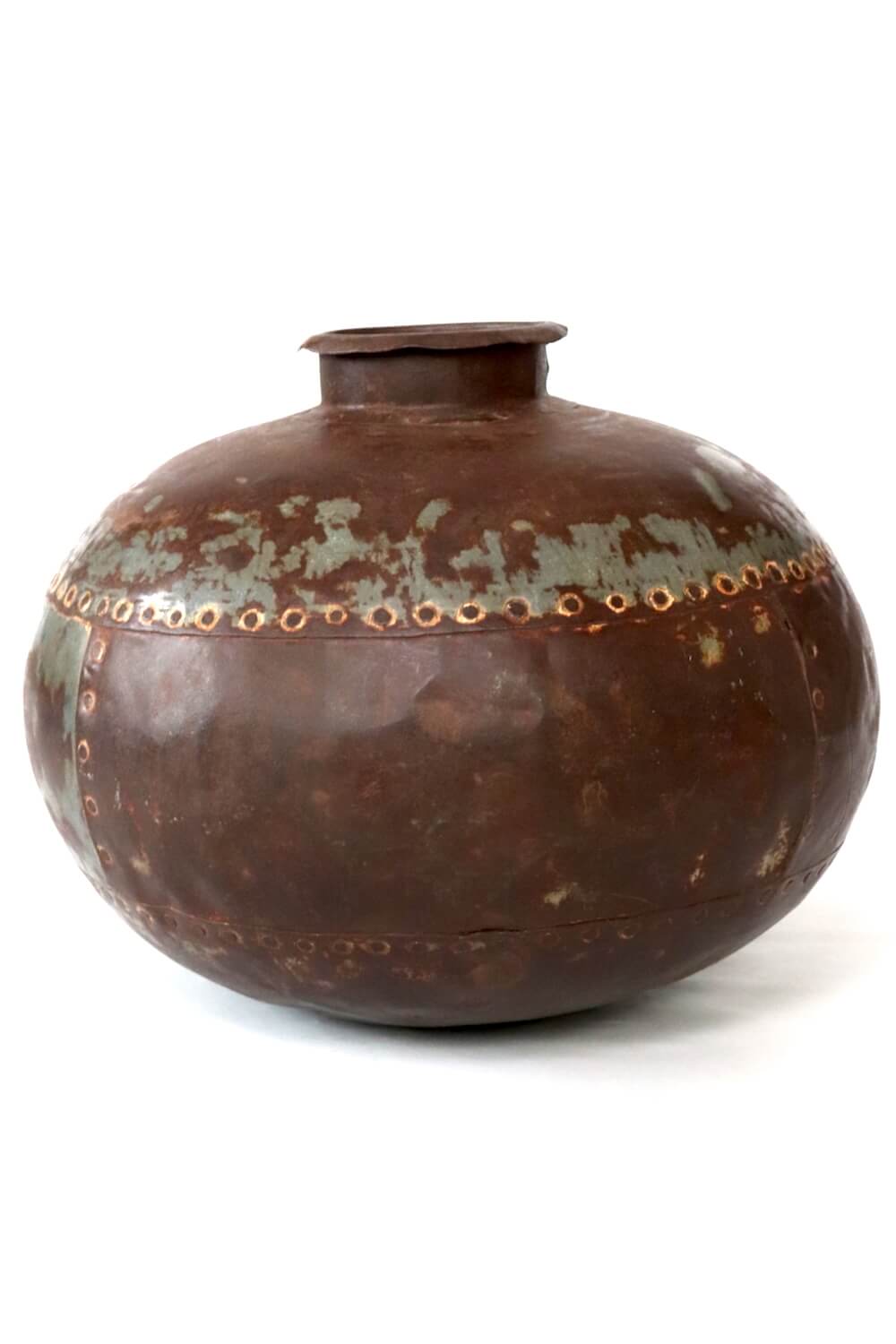 Old metal vase from India