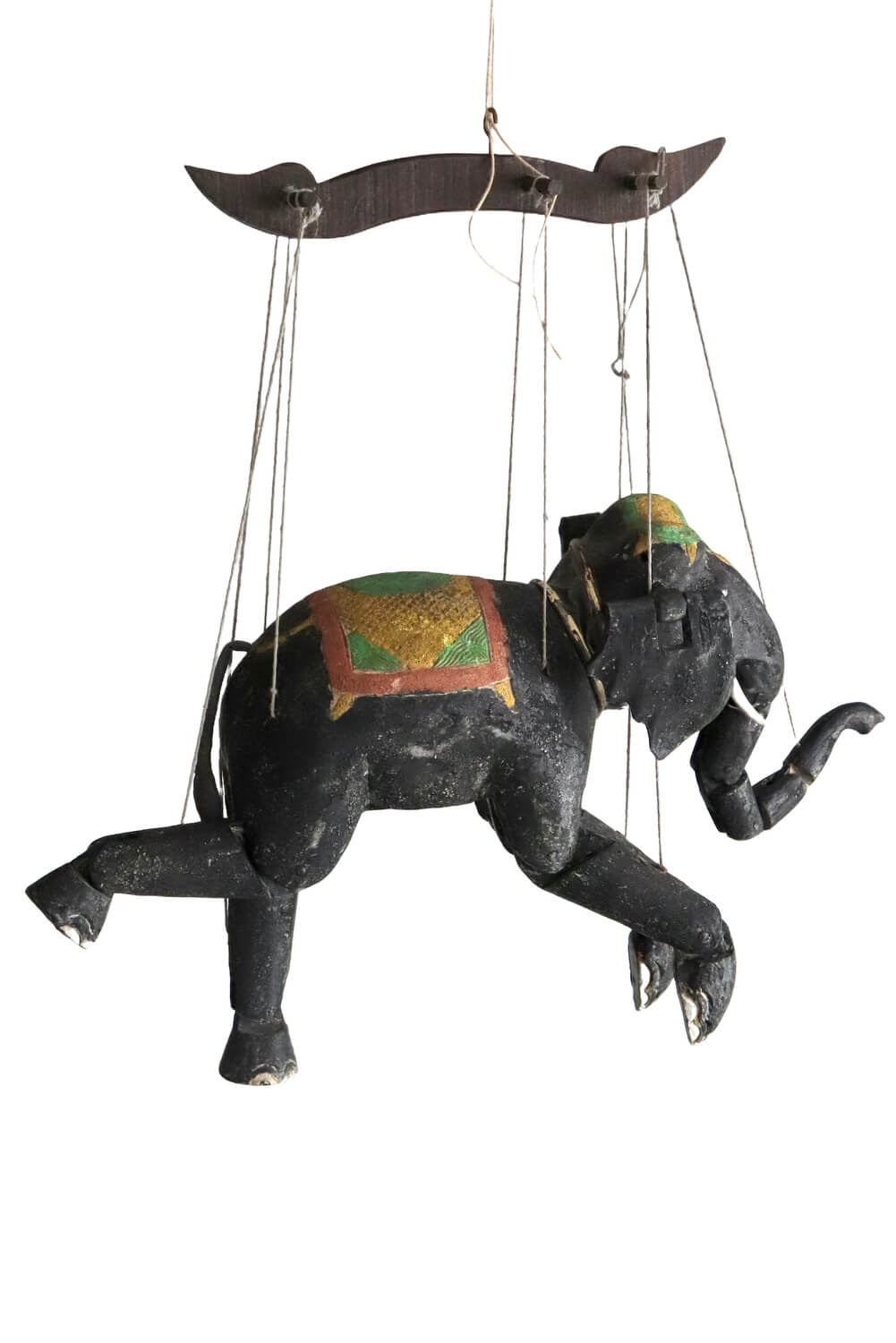 Vintage Marionette Elefant