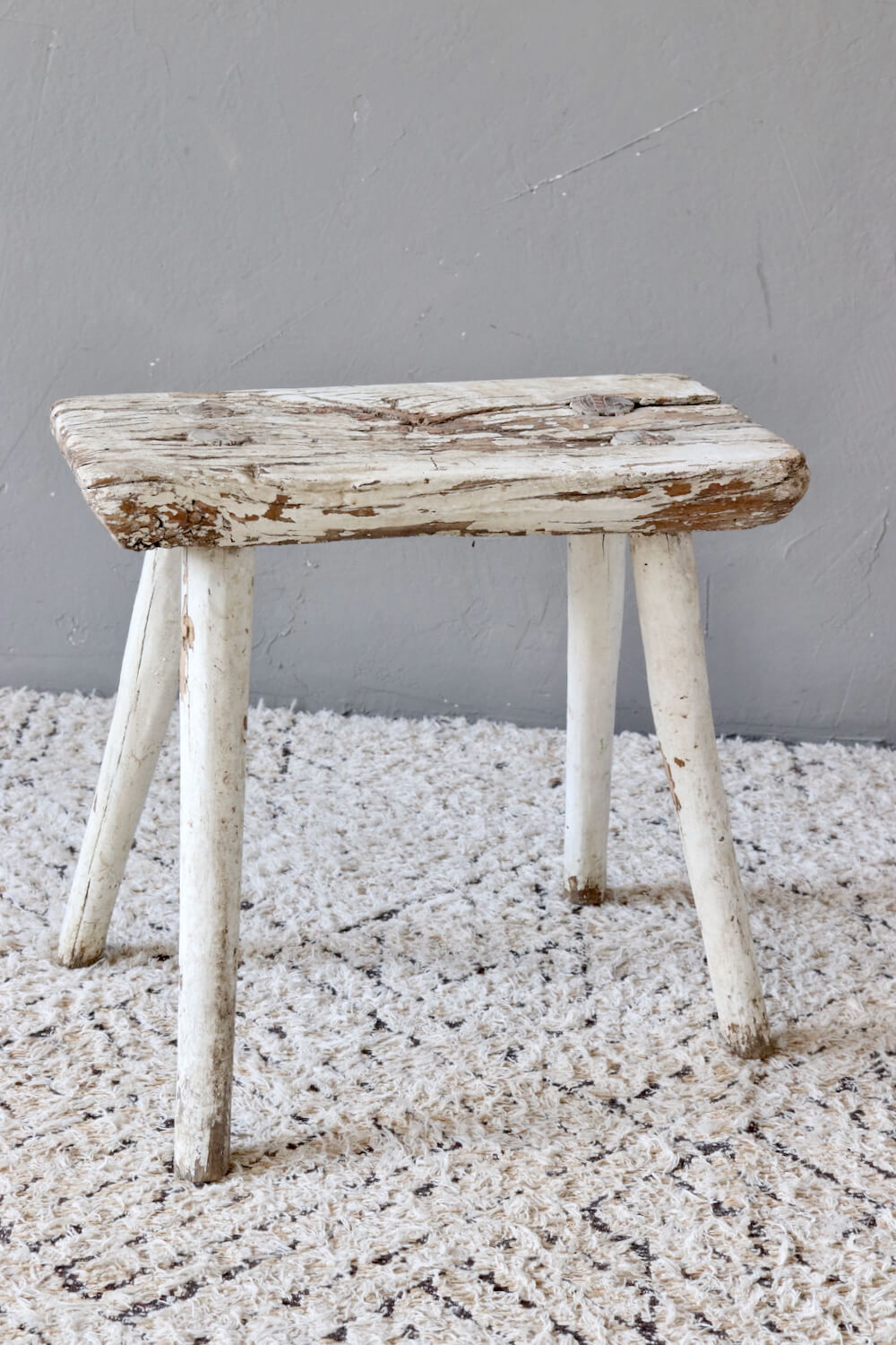 Shabby Hocker aus Holz antik Shabby Hocker aus Holz antik