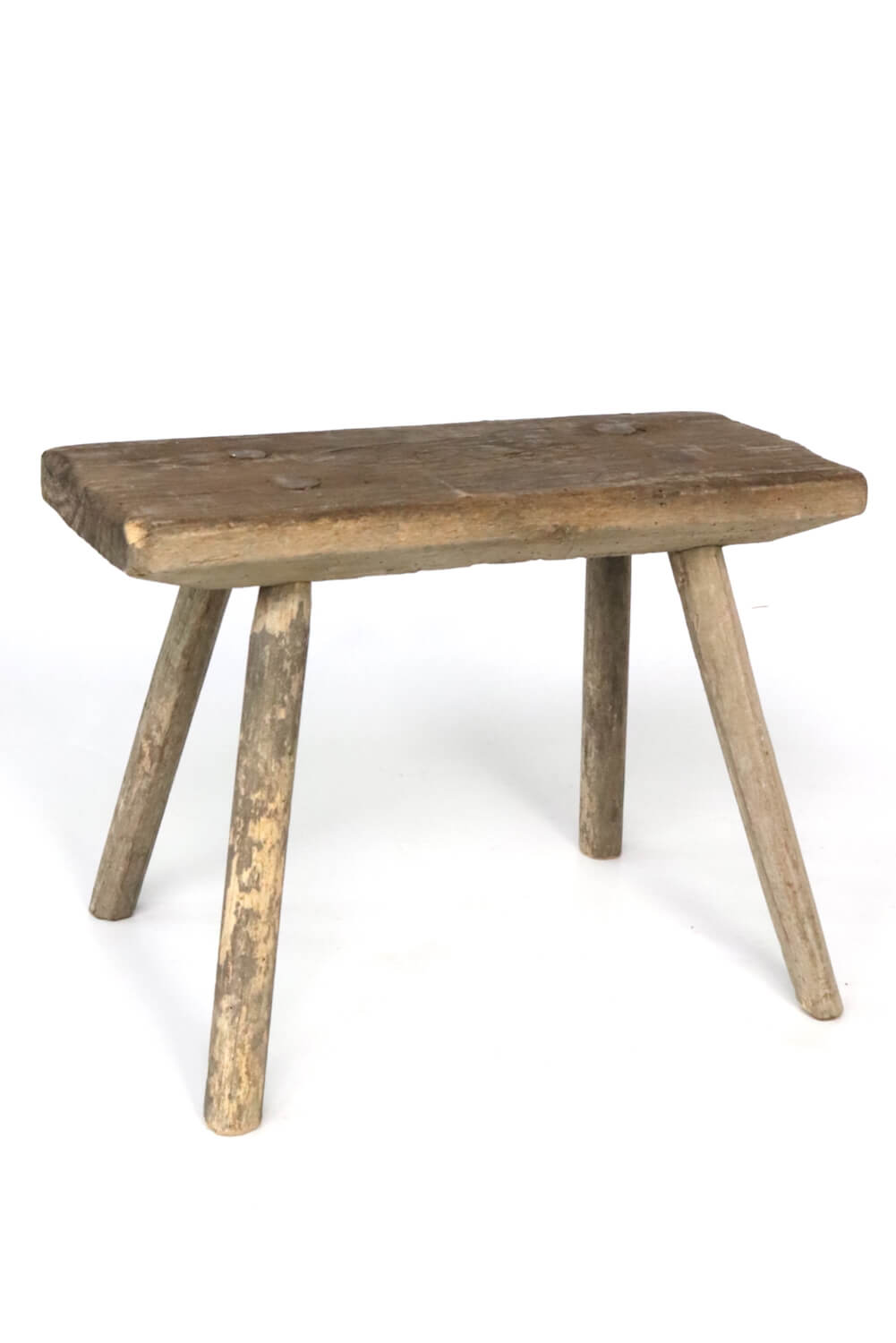 Antique rustic stool