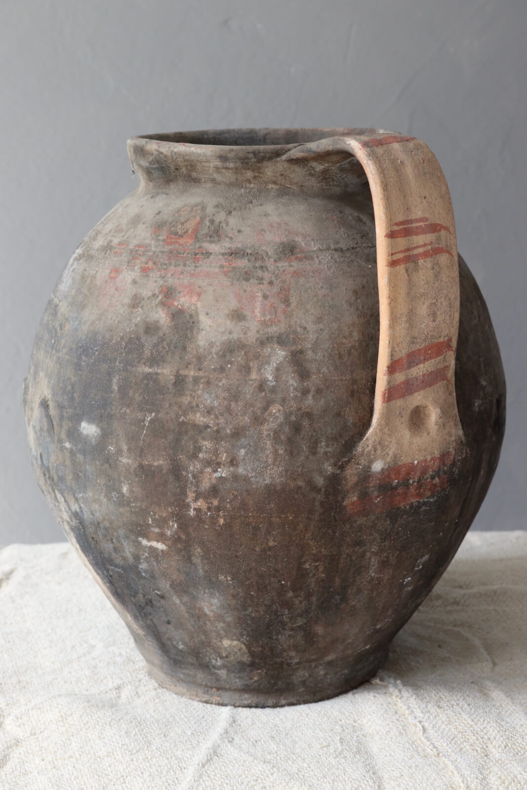 Antique terracotta jar