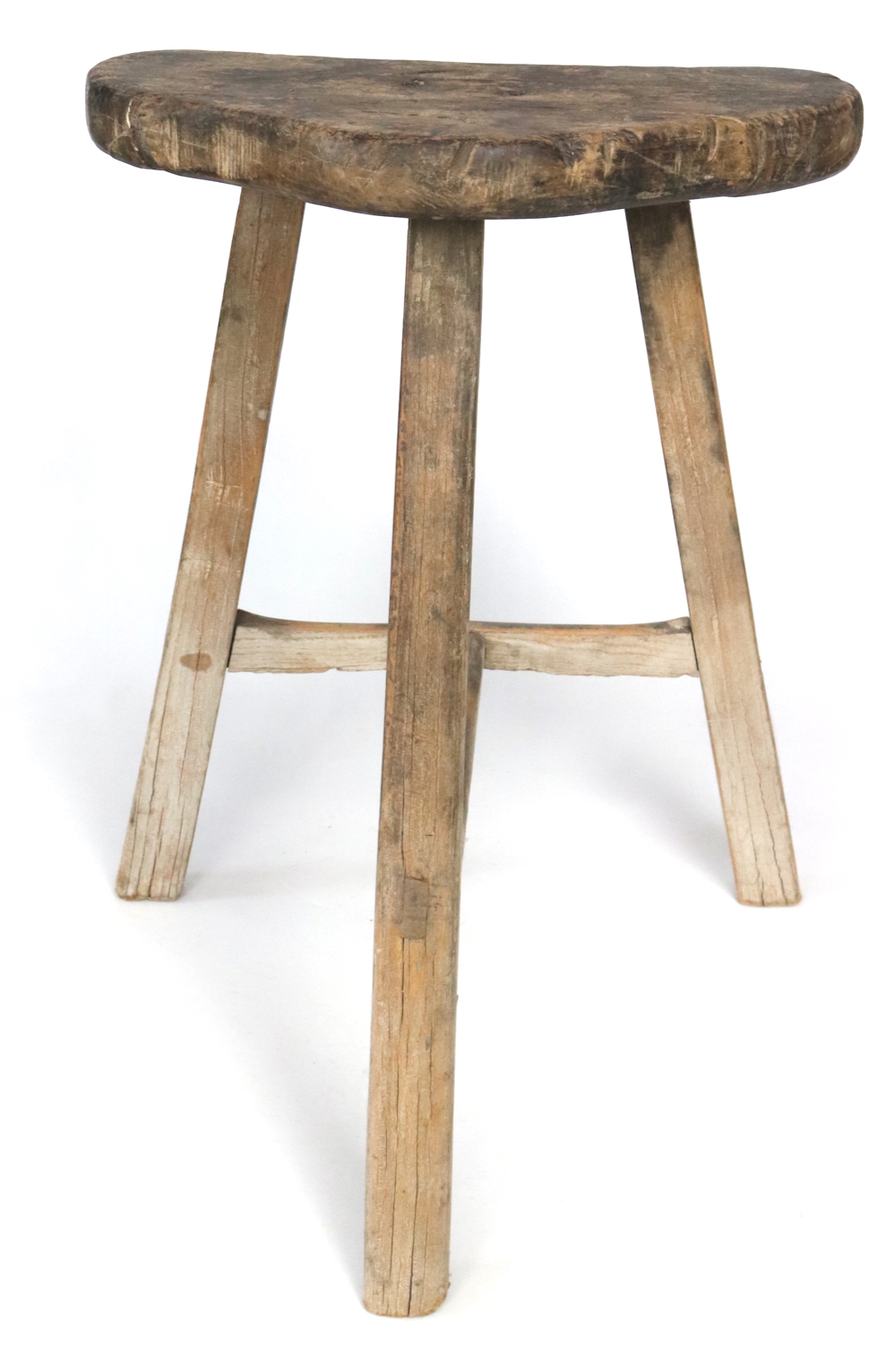 Vintage wooden stool from China