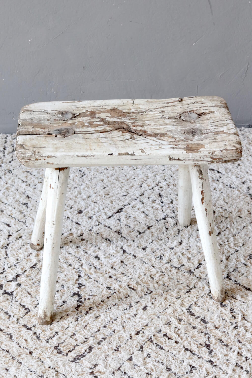 Shabby Hocker aus Holz antik Shabby Hocker aus Holz antik
