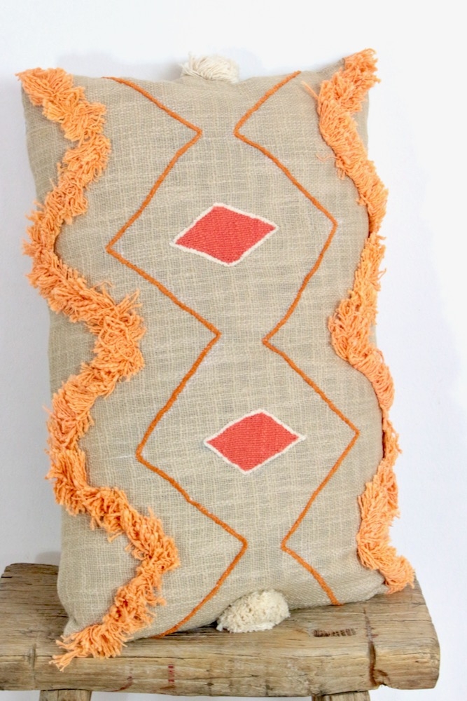 back Buntes Boho Kissen 60x40