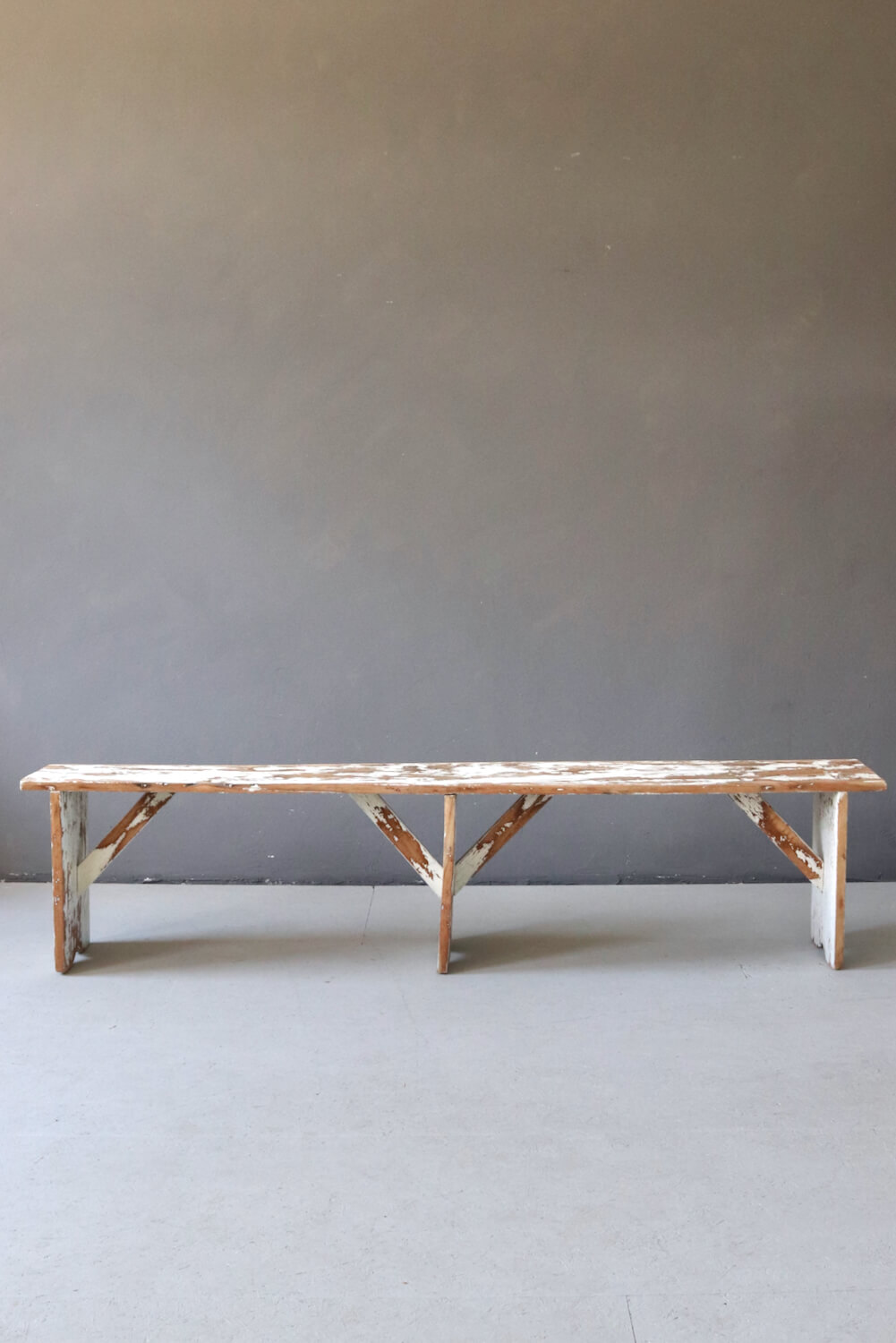 Old wooden bench 210 cm