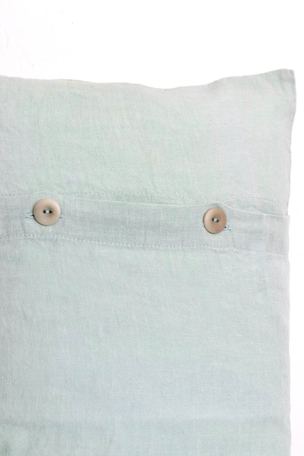 Linen cushion light green 50x30 