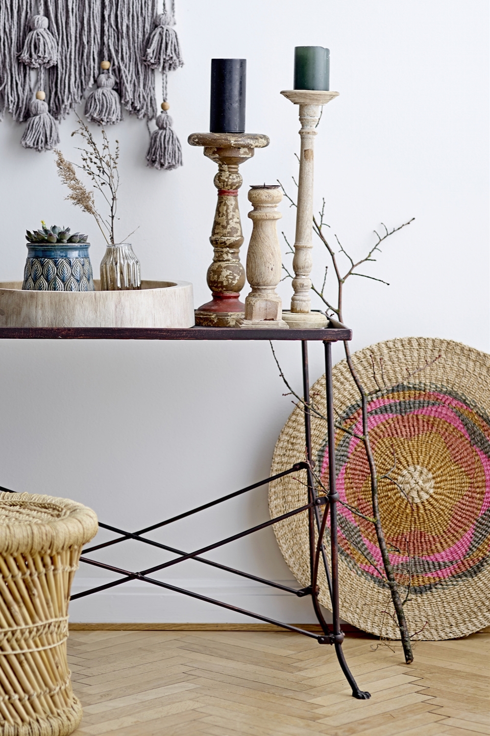 back Wandkorb aus Jute ø 60 cm