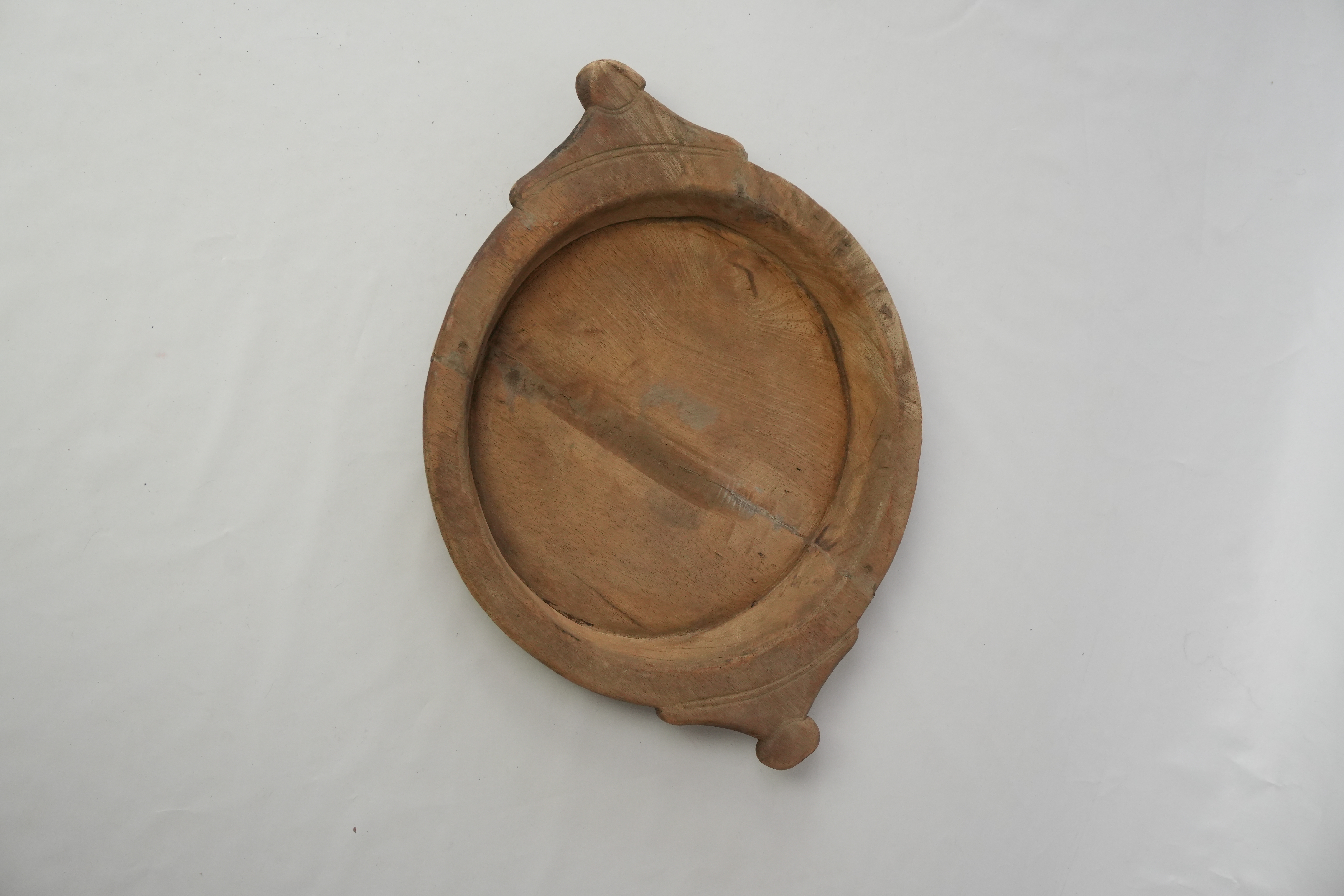 Antique bowl with ears India, Ø 42x54 cm 