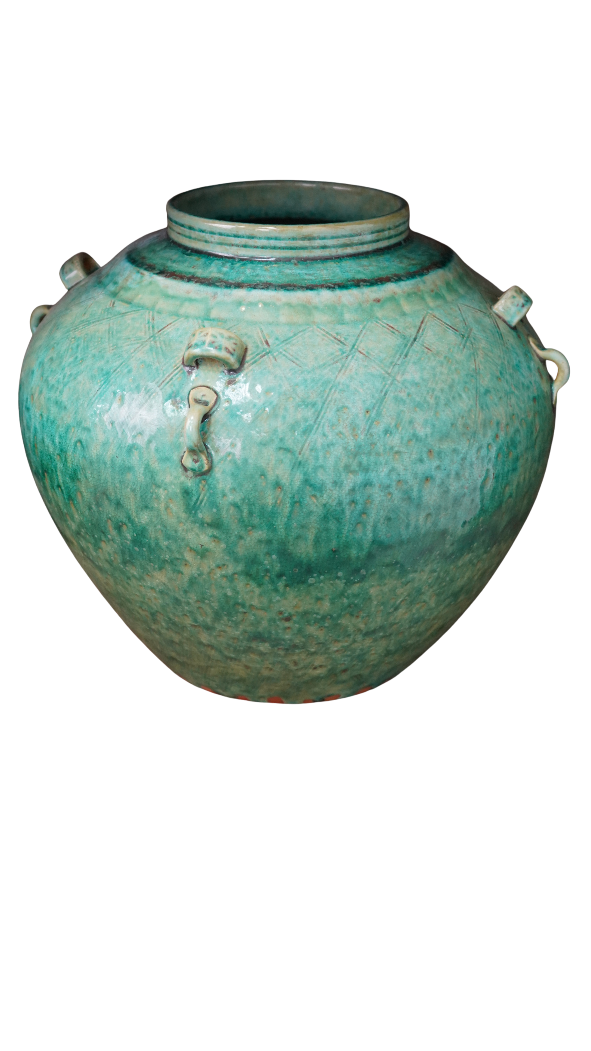 Antique clay pot China 25xø34