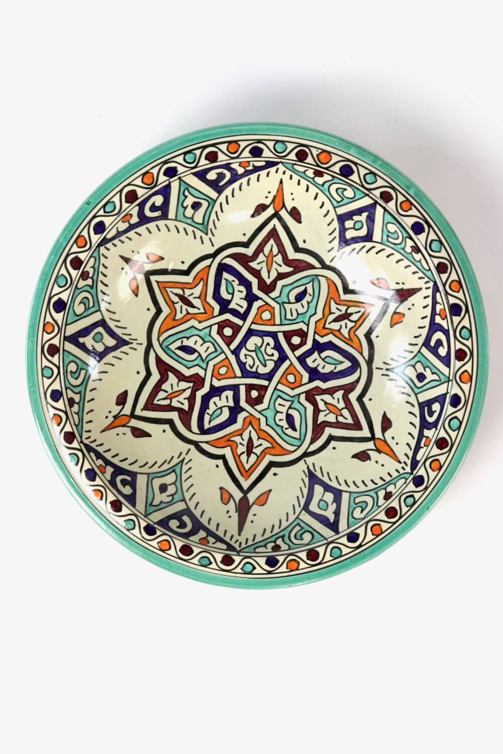 Keramik Schale bunt Marokko ø35 cm  