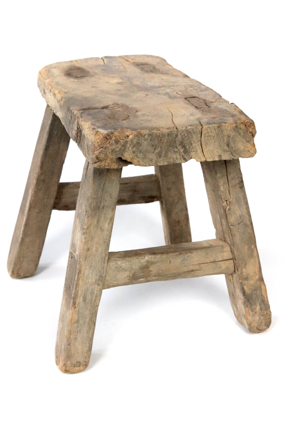 Holzhocker antik rustikal