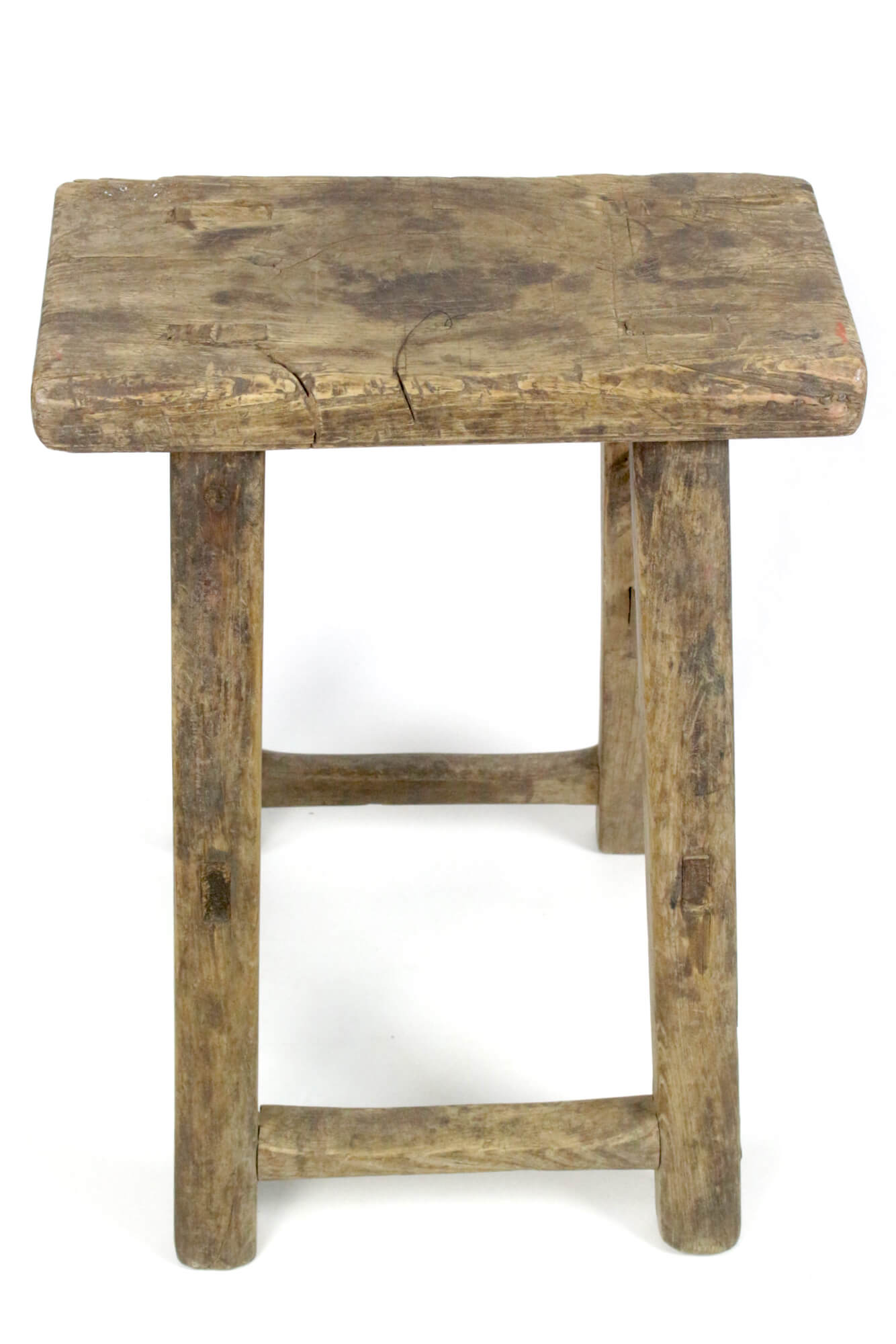 Holzhocker antik rustikal Wabi Sabi Holzhocker antik rustikal Wabi Sabi