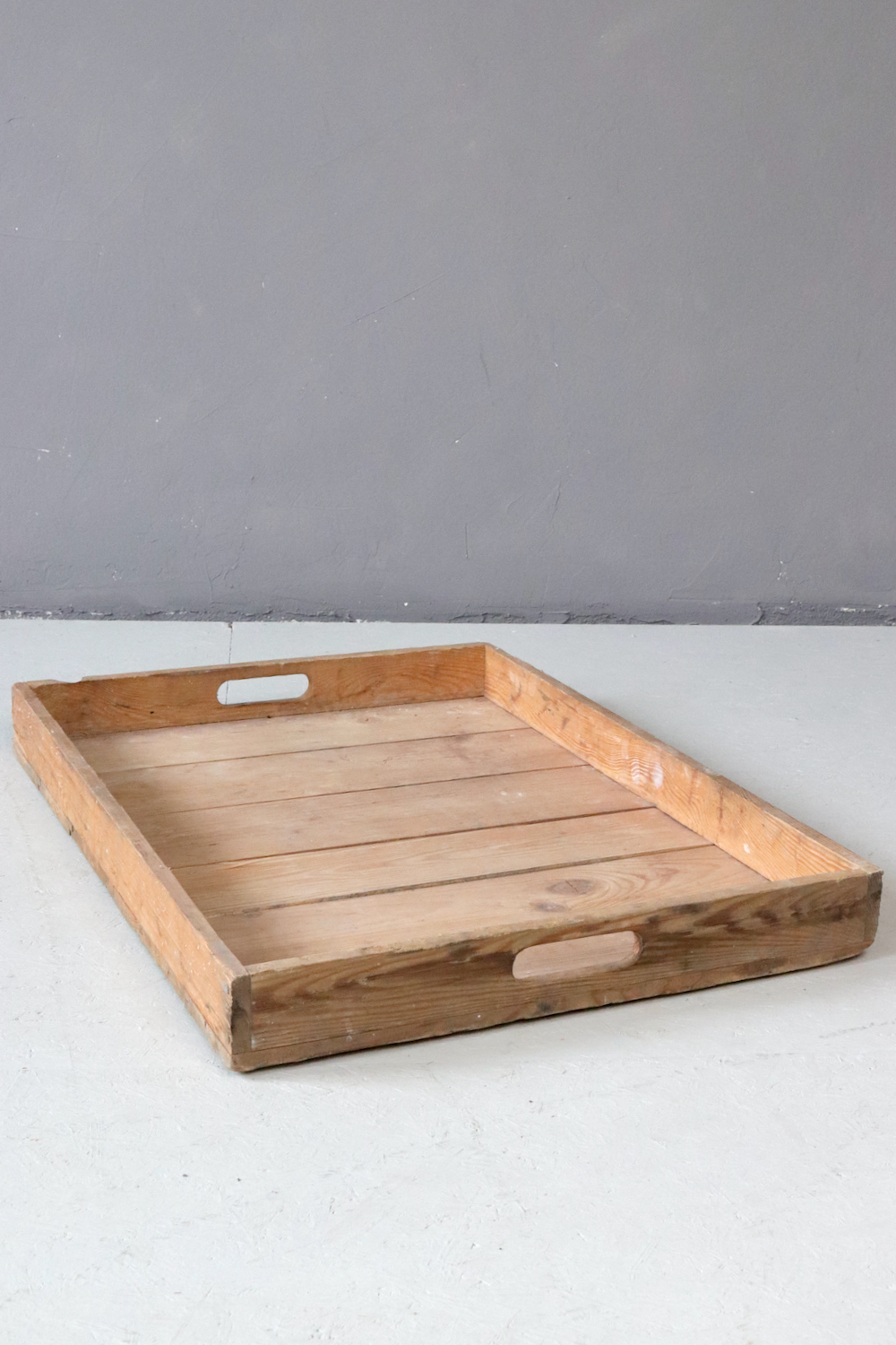 antique wooden tray