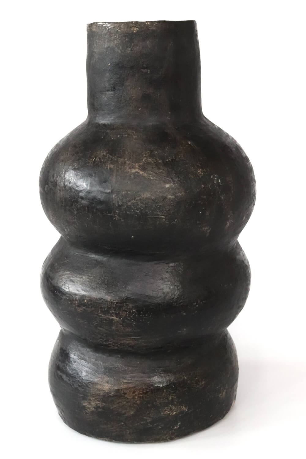 vase keramik groß schwarz