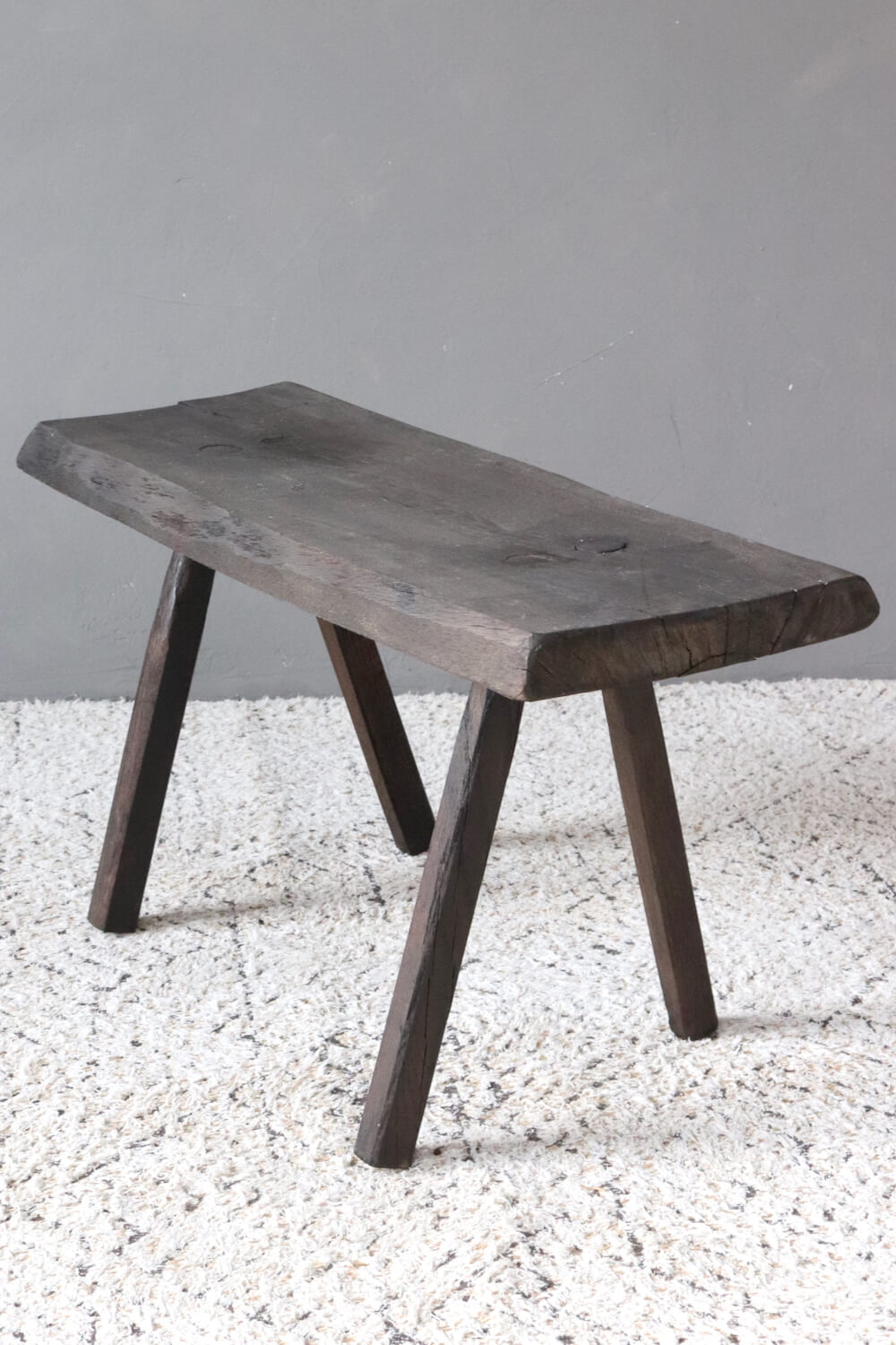 Alte Holzbank rustikal  81 cm