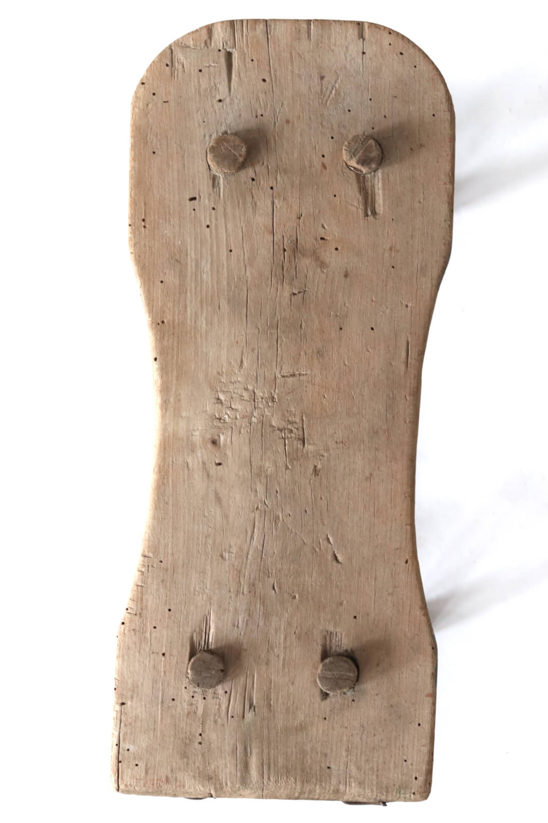 Old wooden stool rustic