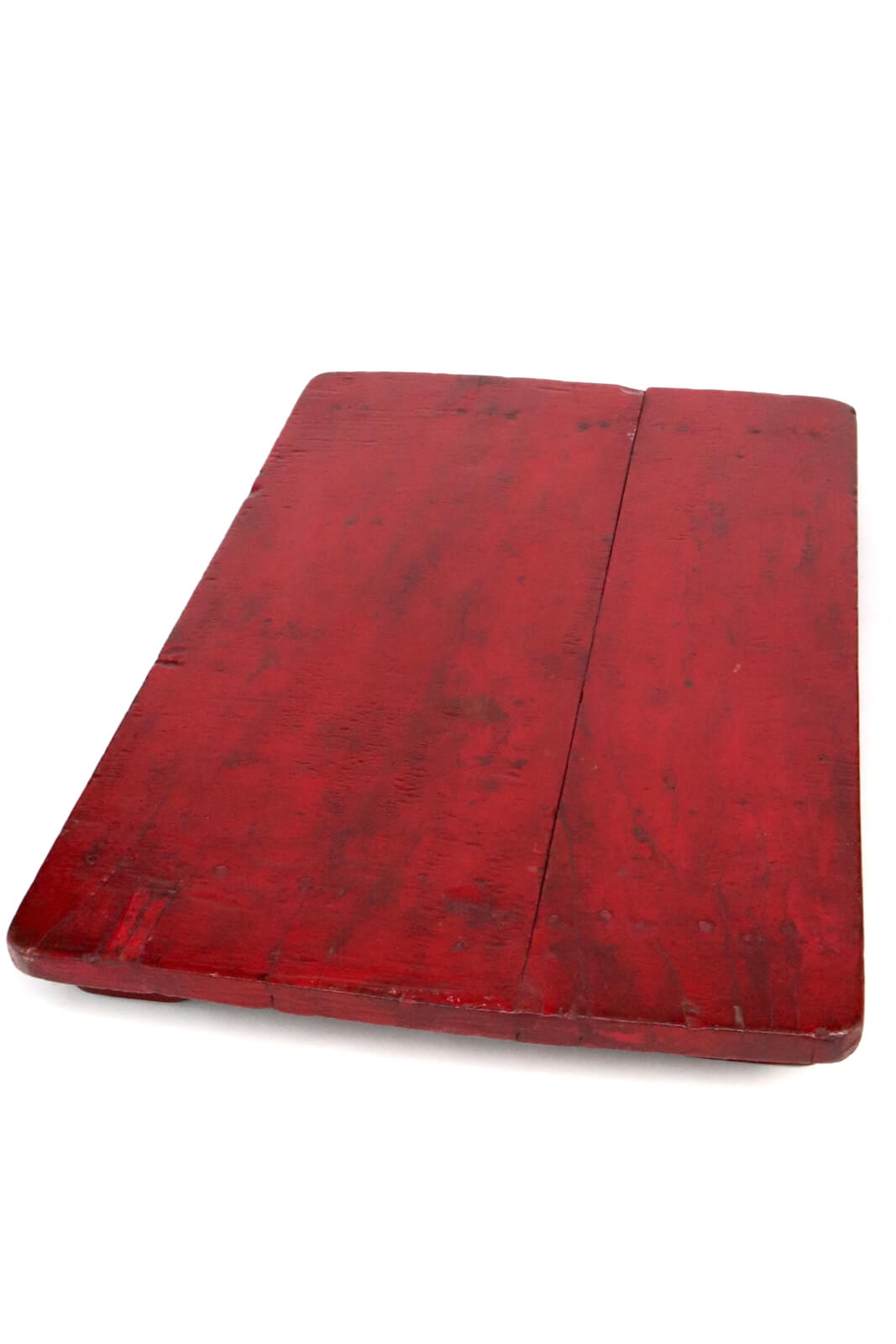 Red tray with feet