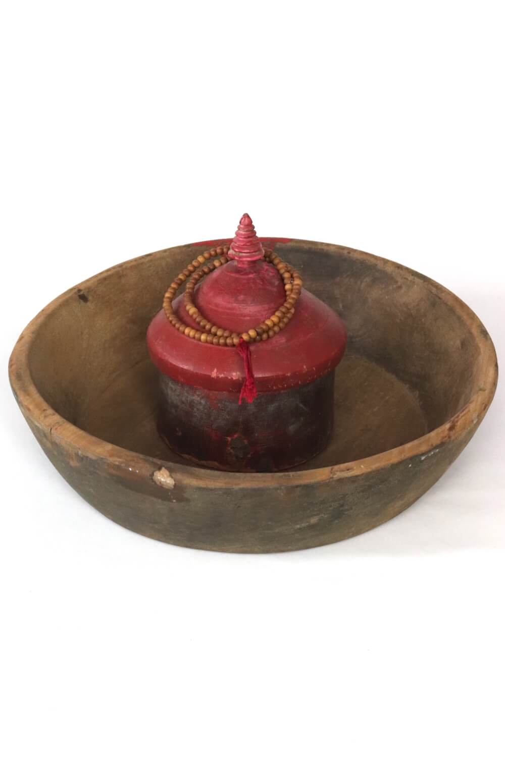 Antique wooden bowl, Ø 40 cm Antique wooden bowl, Ø 40 cm