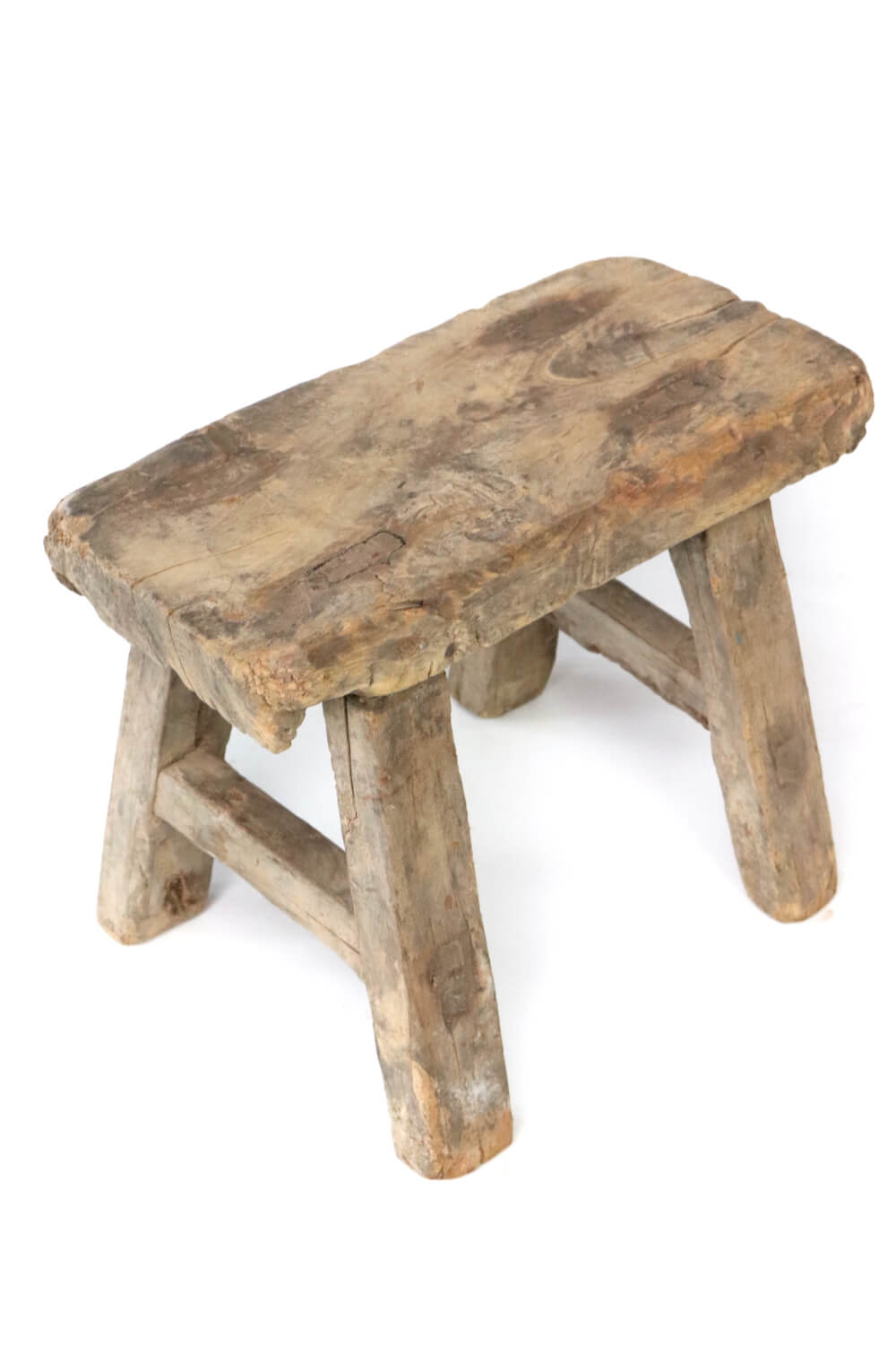 Holzhocker antik rustikal