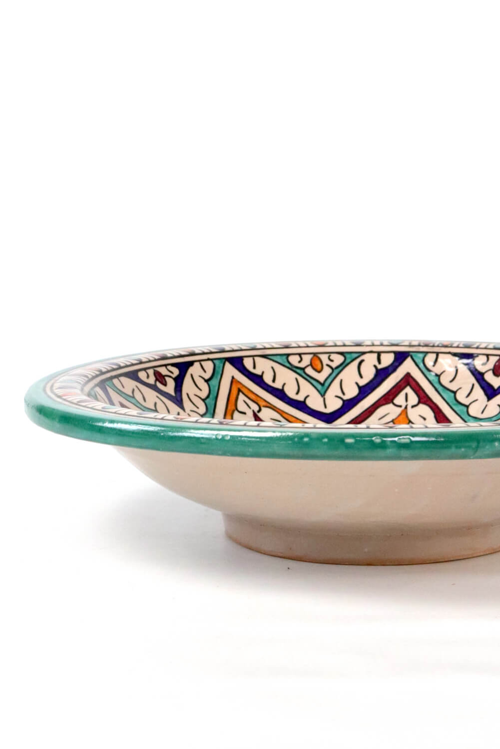 Obstschale Keramik bunt Marokko ø35 cm 