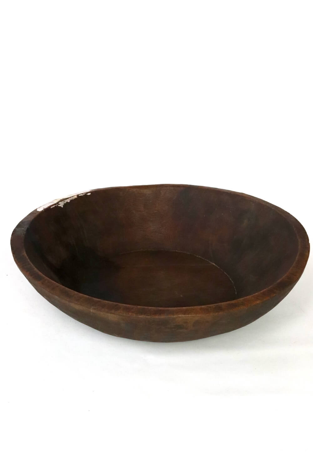 Derbe Holzschale antik, Ø 36 cm Derbe Holzschale antik, Ø 36 cm