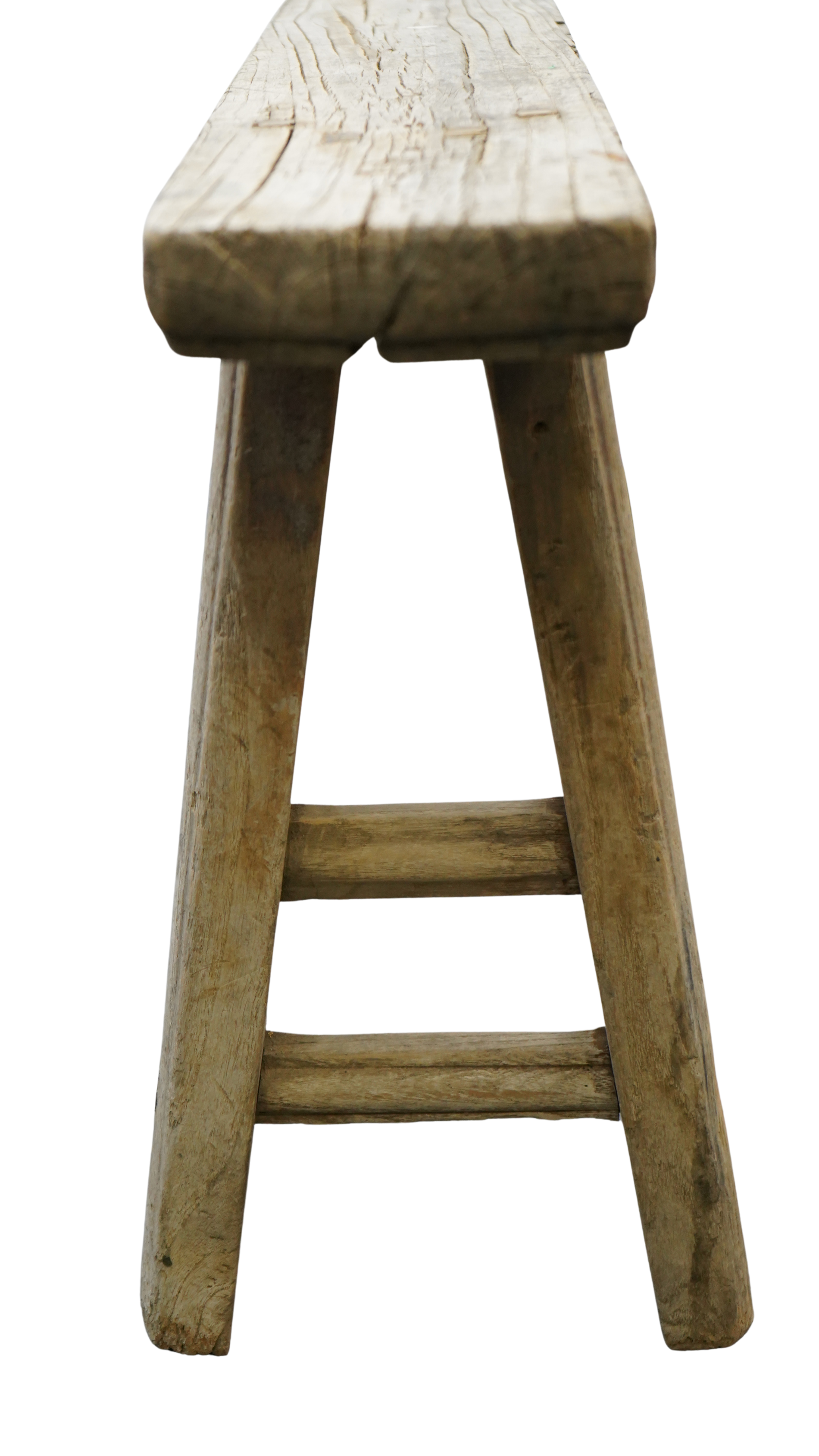 chinesische Holzbank 120 cm Massivholz