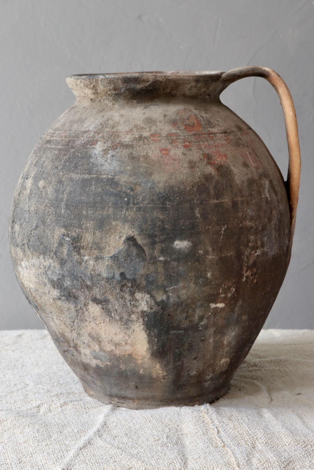 Antique terracotta jar