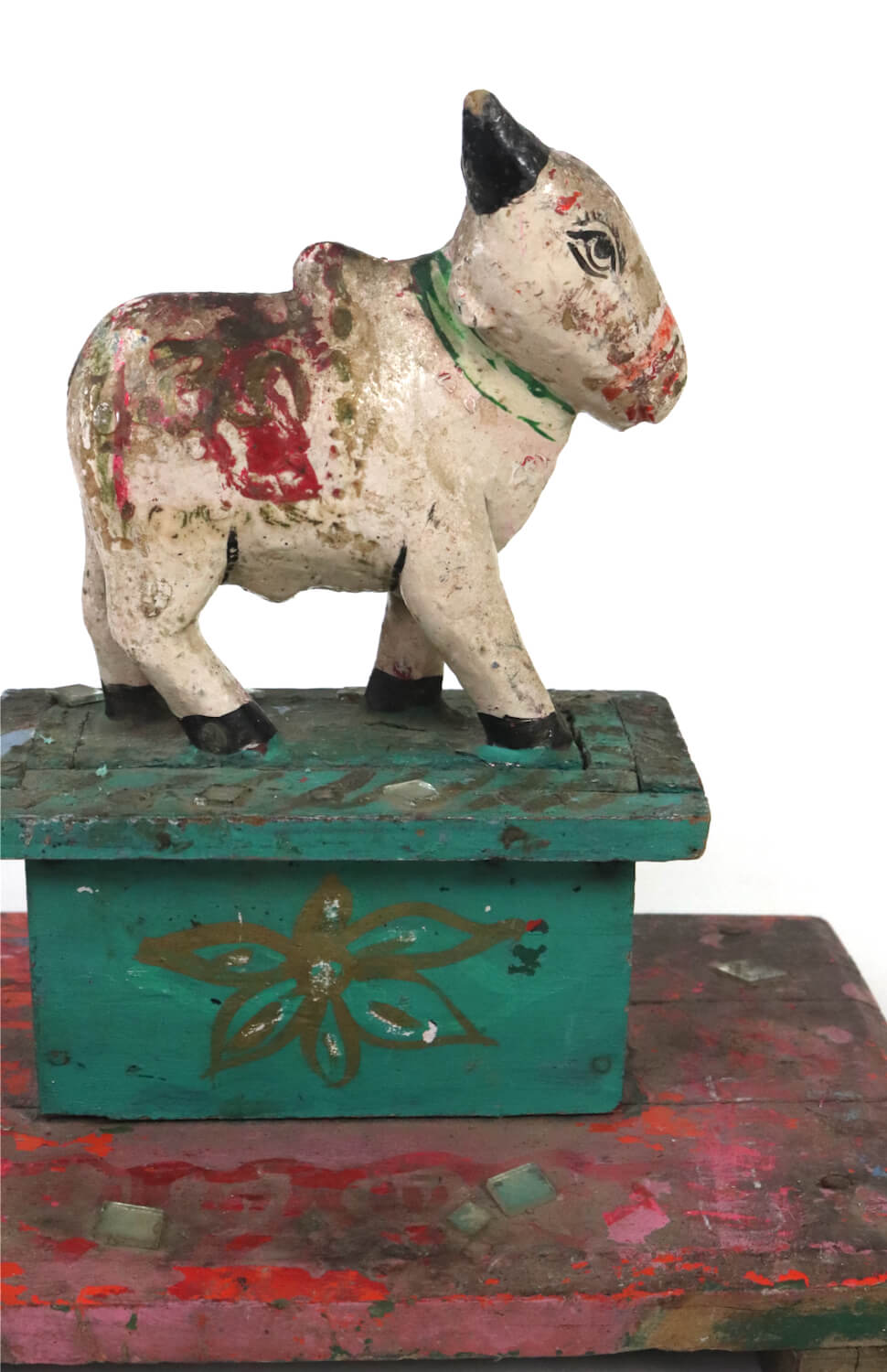 Nandi Spielzeug antik, Indien Kuhskulptur Indien