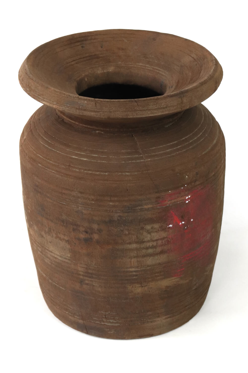 Wooden pot Nepal, 24xø18