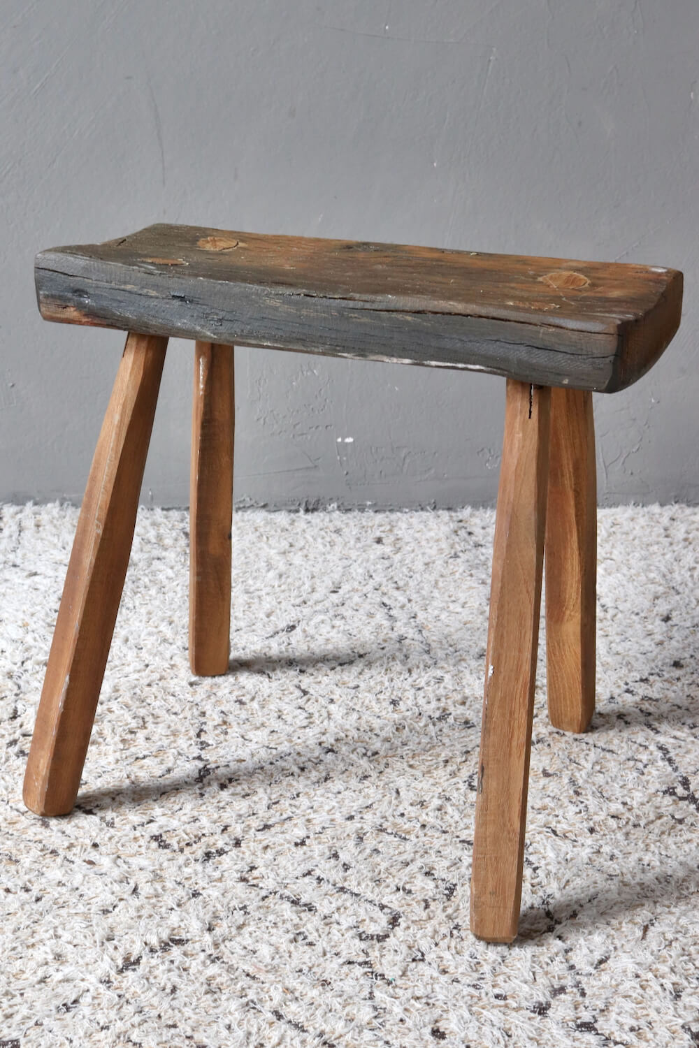 Rustic wooden stool Rustic wooden stool