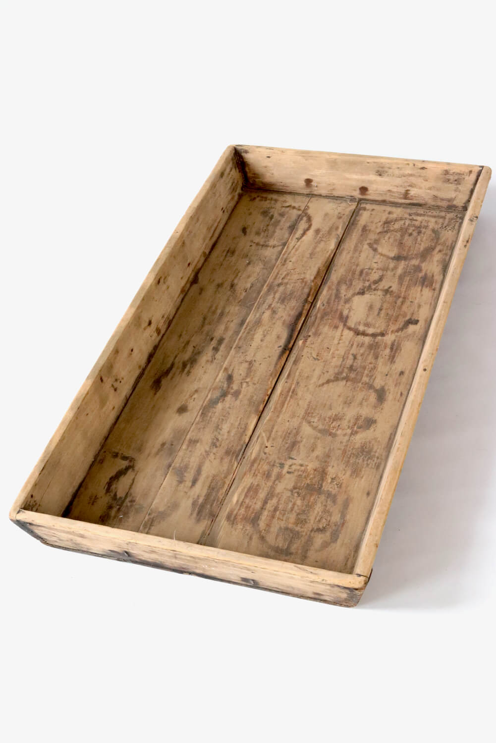Tablett aus Holz, antik 69x37