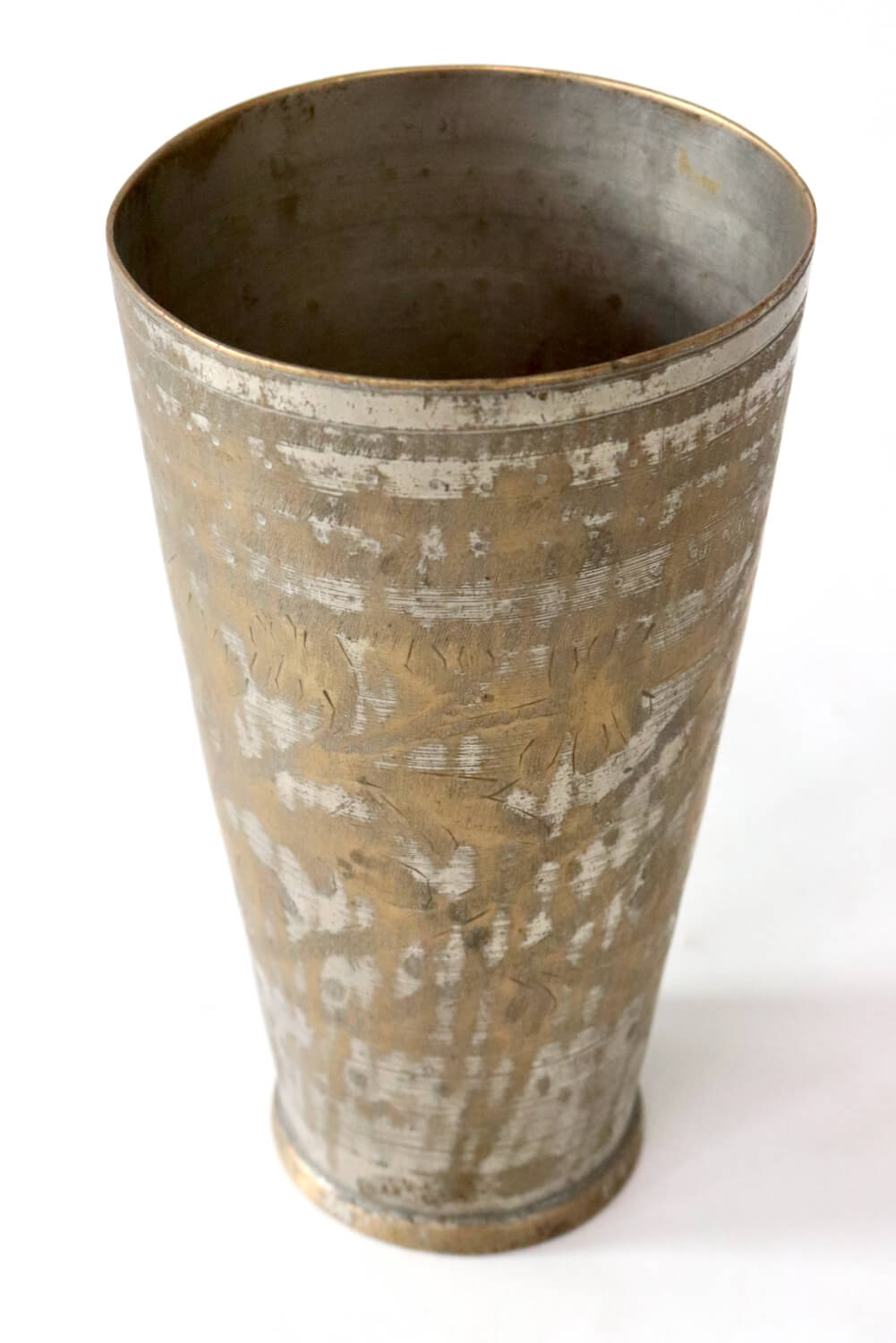 Brass lassi cup XL