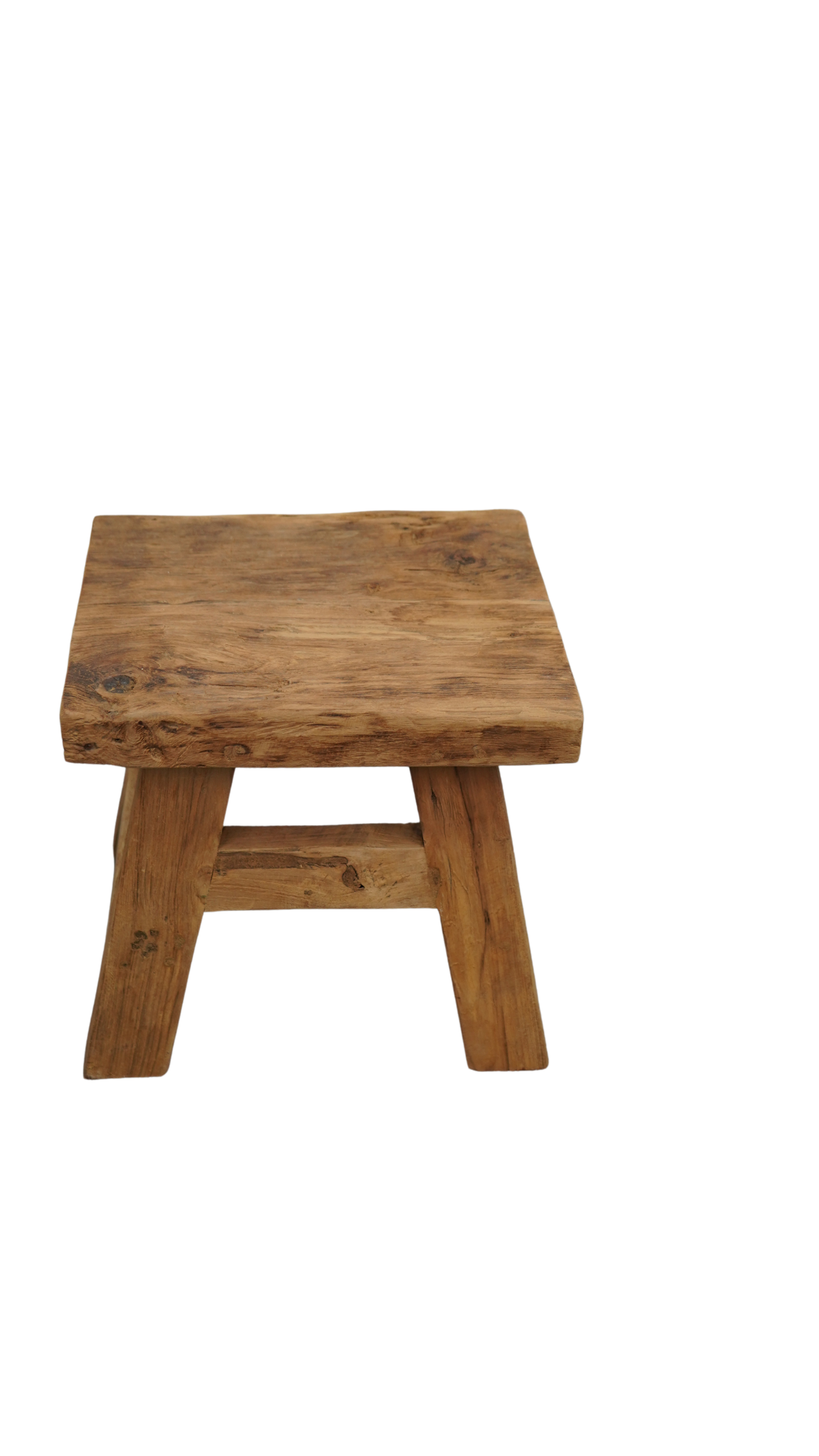 Teakholz-Hocker