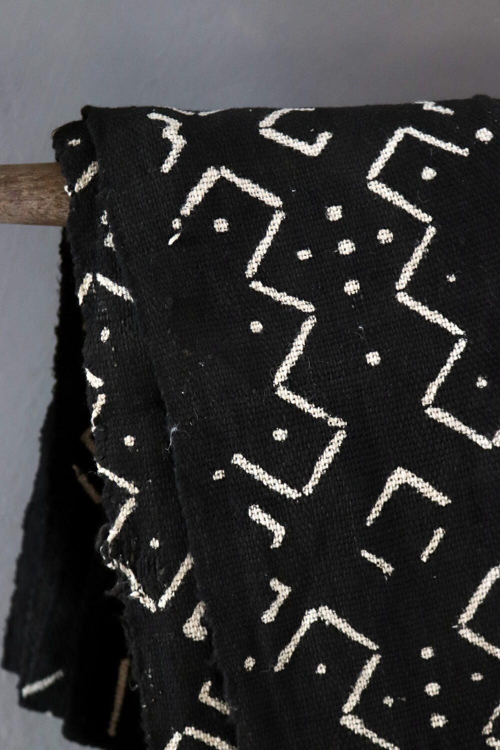 Baumwollplaid mit Muster aus Afrika 