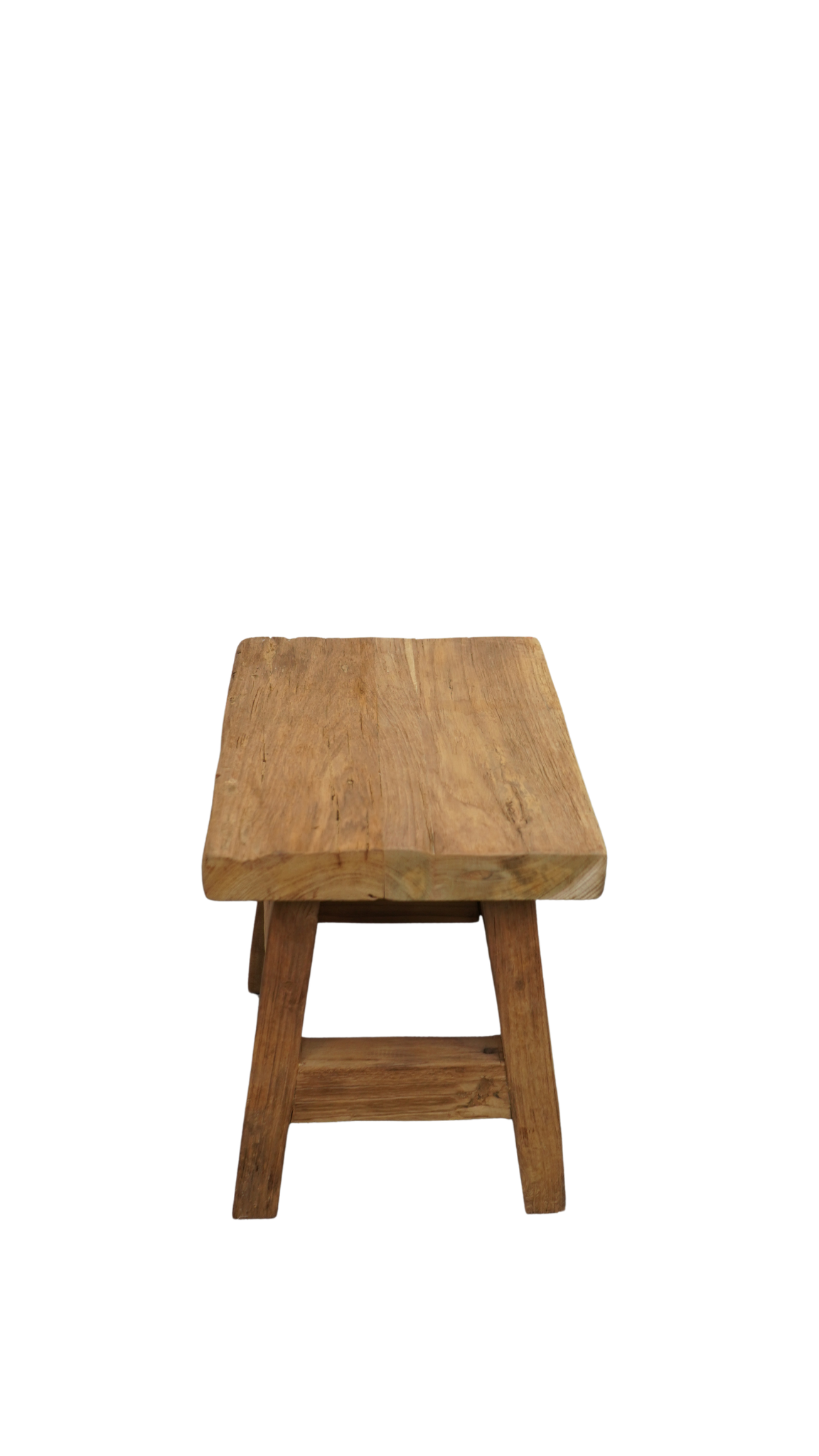 Teakholz-Hocker