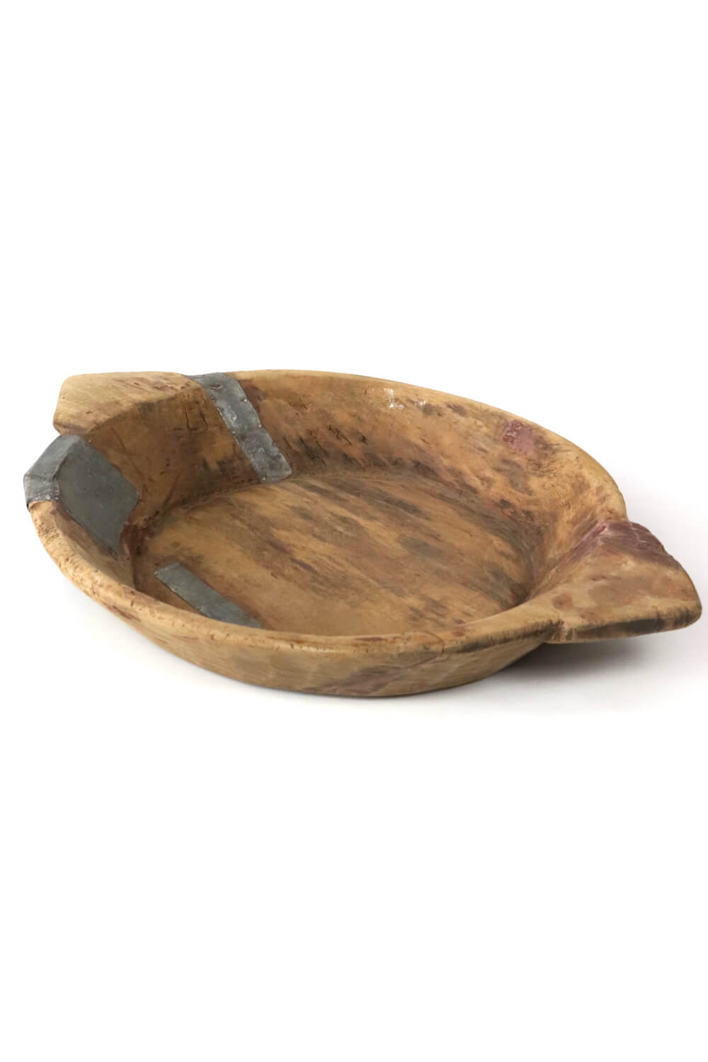 Rustic wooden bowl, 8xØ40x55 